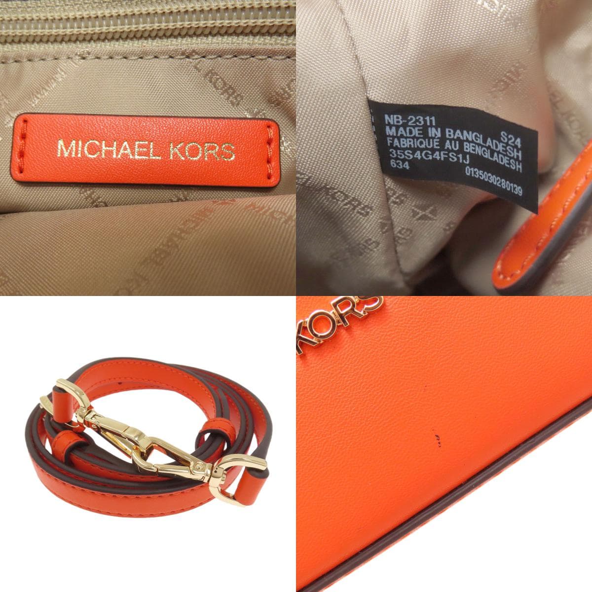 Michael Kors Hyde 2WAY Handbag Canvas Ladies [Used] [Michael Kors] 6