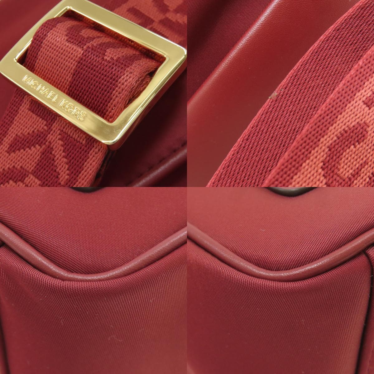 Michael Kors Logo Shoulder Bag Nylon Material Women's [Used] [Michael Kors] 9