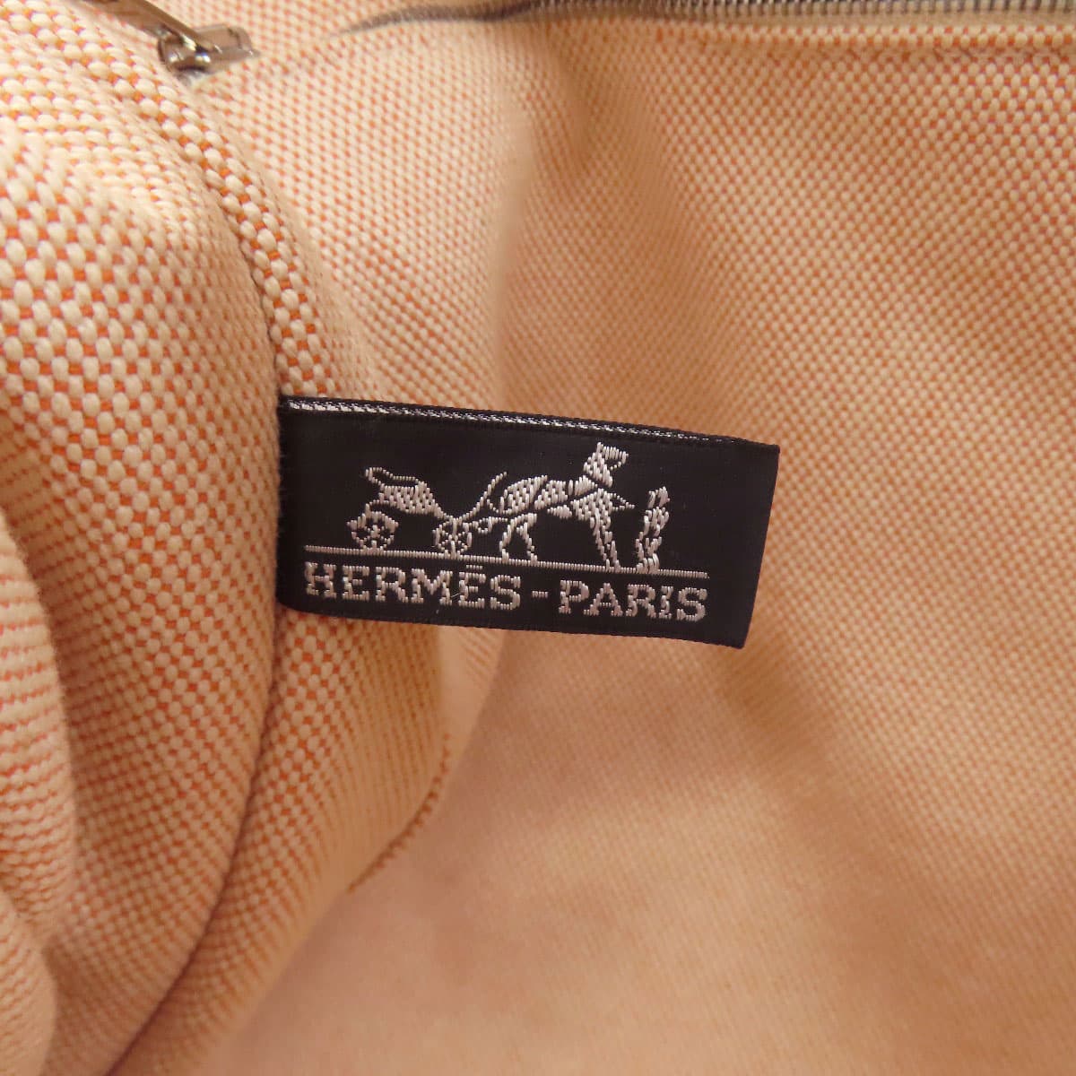 Hermes Sac Foulard II MM Handbag Canvas Ladies [Used] [HERMES] 6