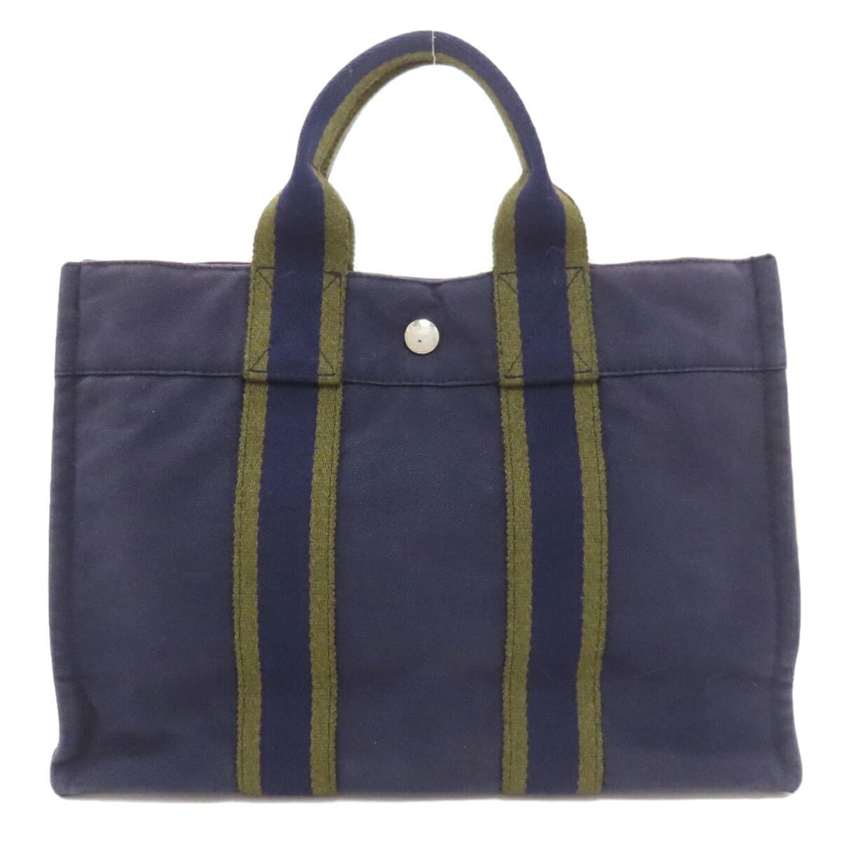 Hermes Sac Foulto PM Handbag Canvas Ladies [Used] [HERMES]