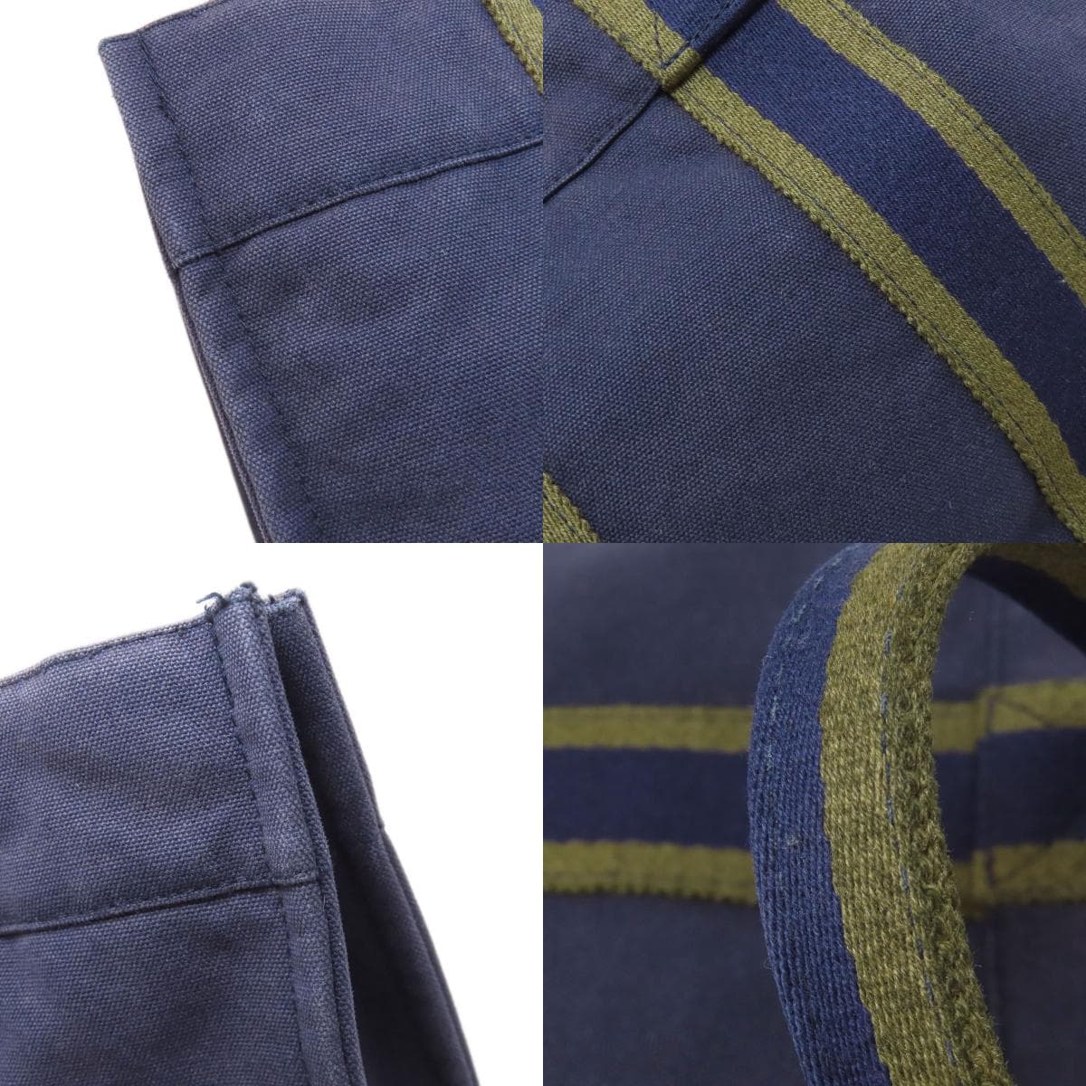 Hermes Sac Foulto PM Handbag Canvas Ladies [Used] [HERMES] 8