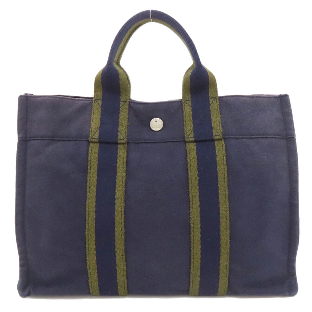 Hermes Sac Foulto PM Handbag Canvas Ladies [Used] [HERMES] 2