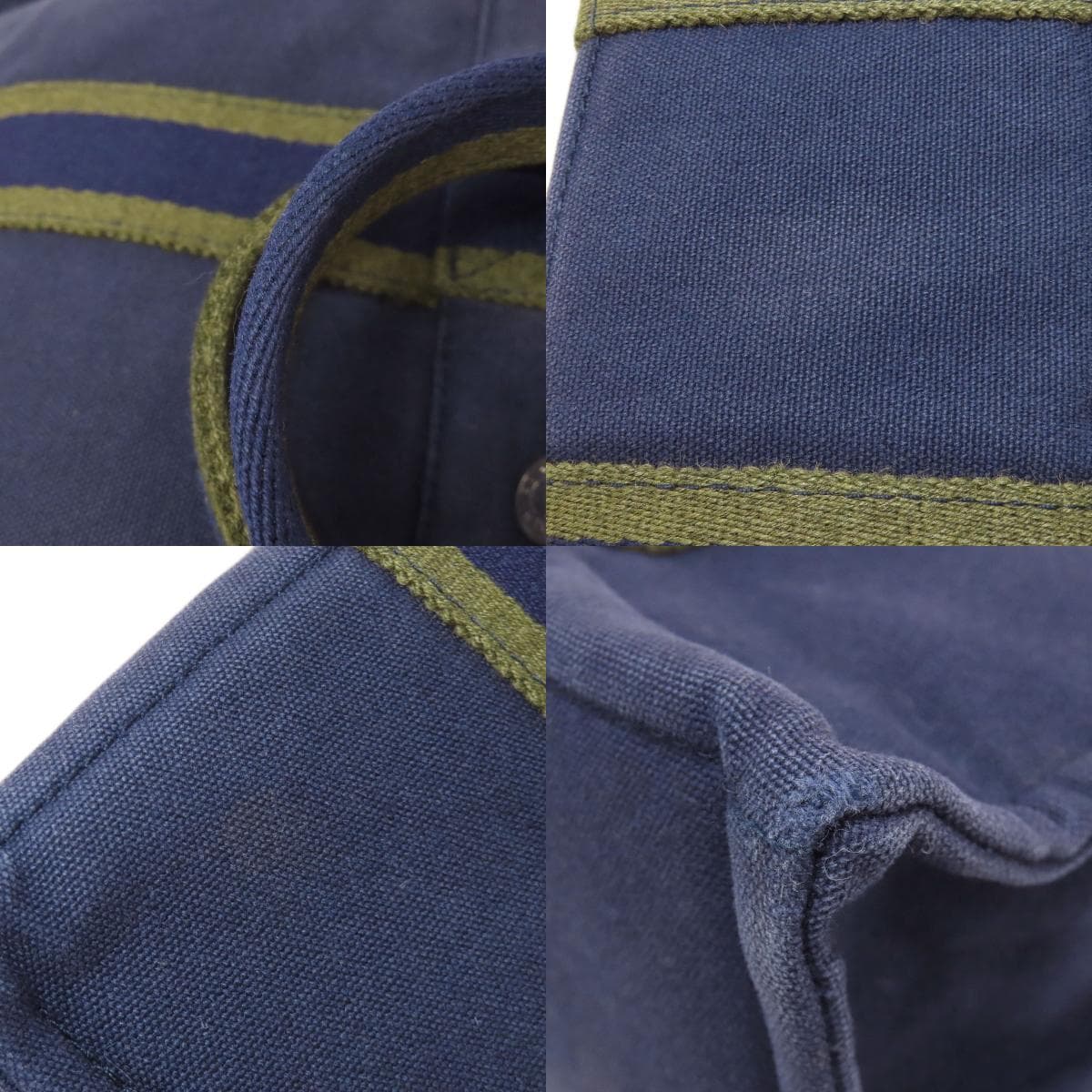 Hermes Sac Foulto PM Handbag Canvas Ladies [Used] [HERMES] 9