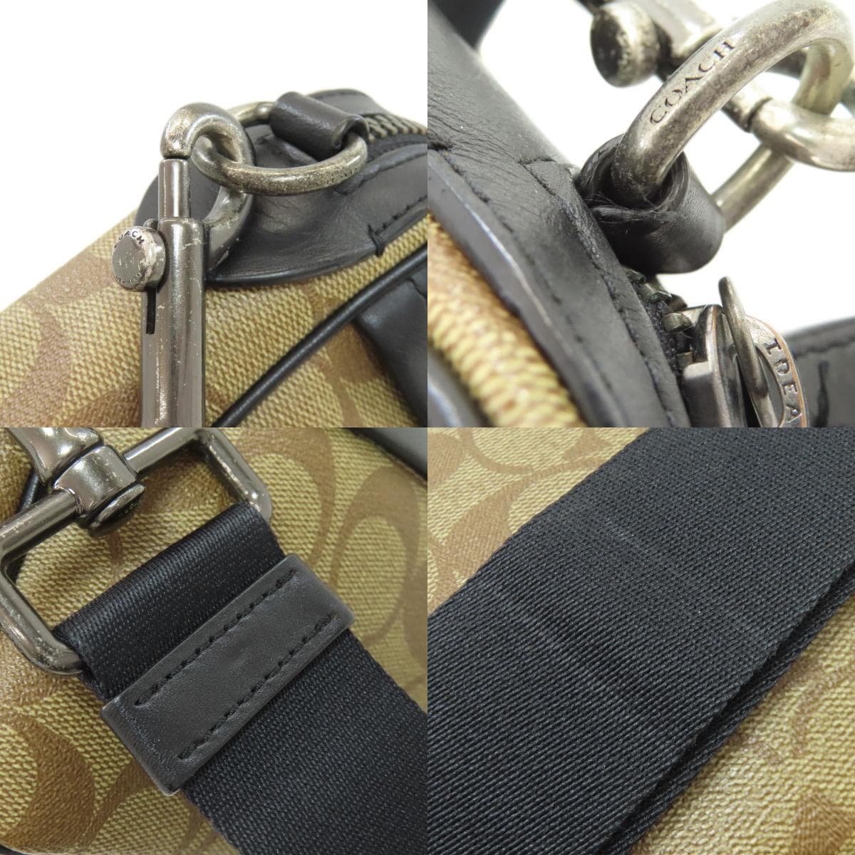 Coach F50715 Signature Shoulder Bag PVC for Women [Used] [COACH] F50715 9