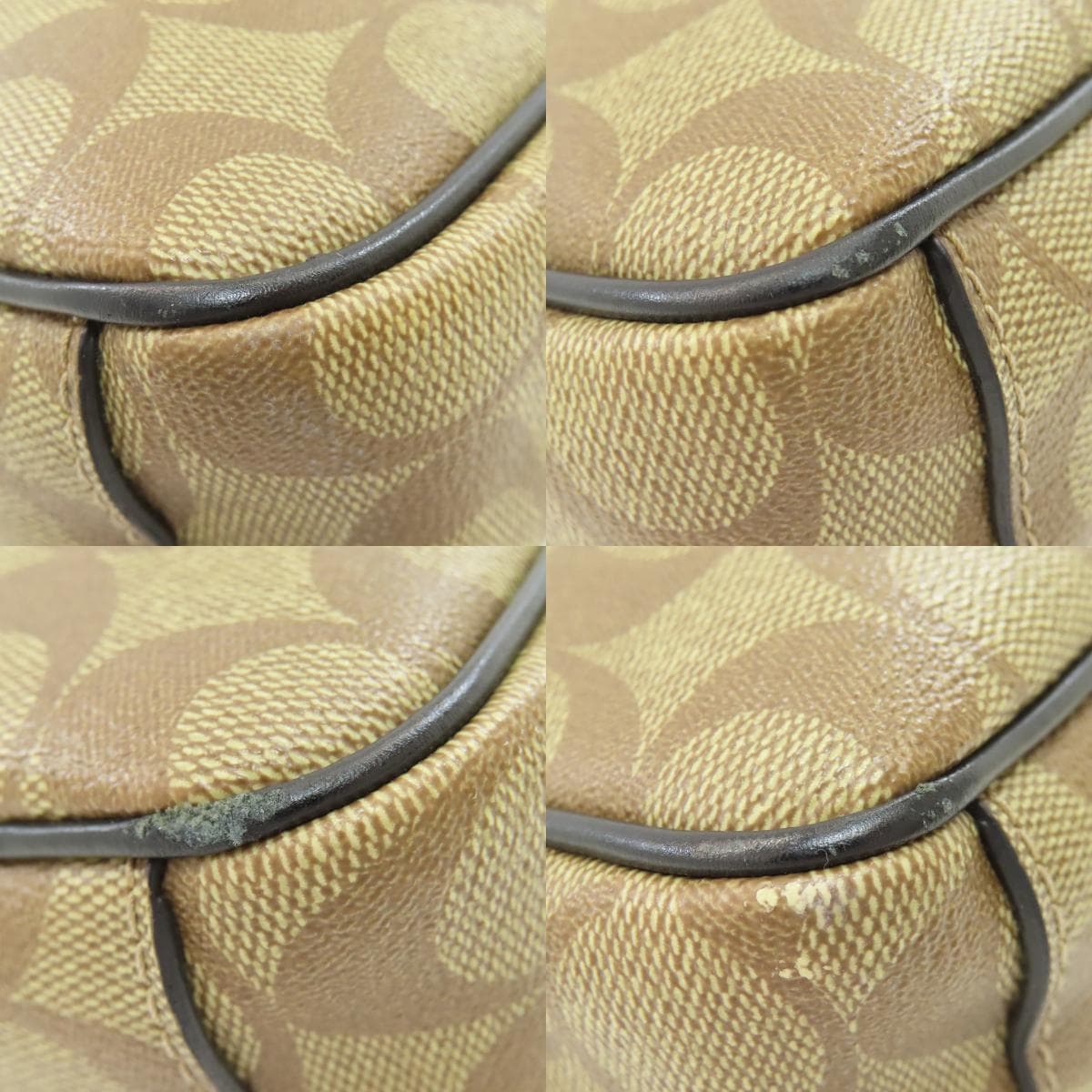 Coach F50715 Signature Shoulder Bag PVC for Women [Used] [COACH] F50715 10