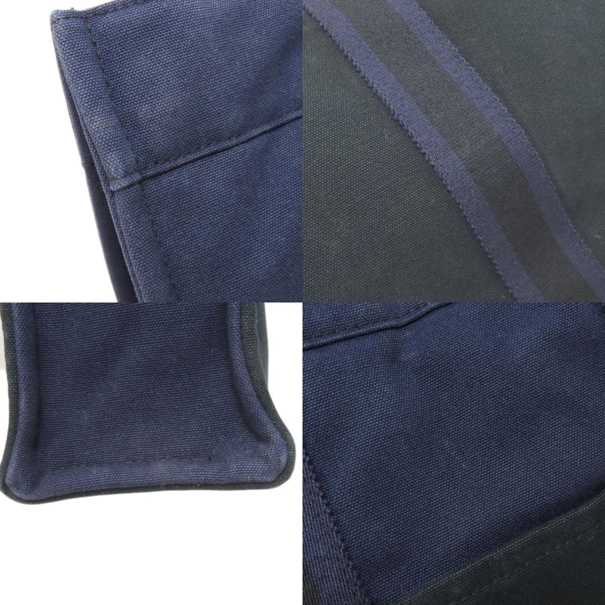 Hermes Sac Foulard To MM Handbag Canvas Ladies [Used] [HERMES] 8