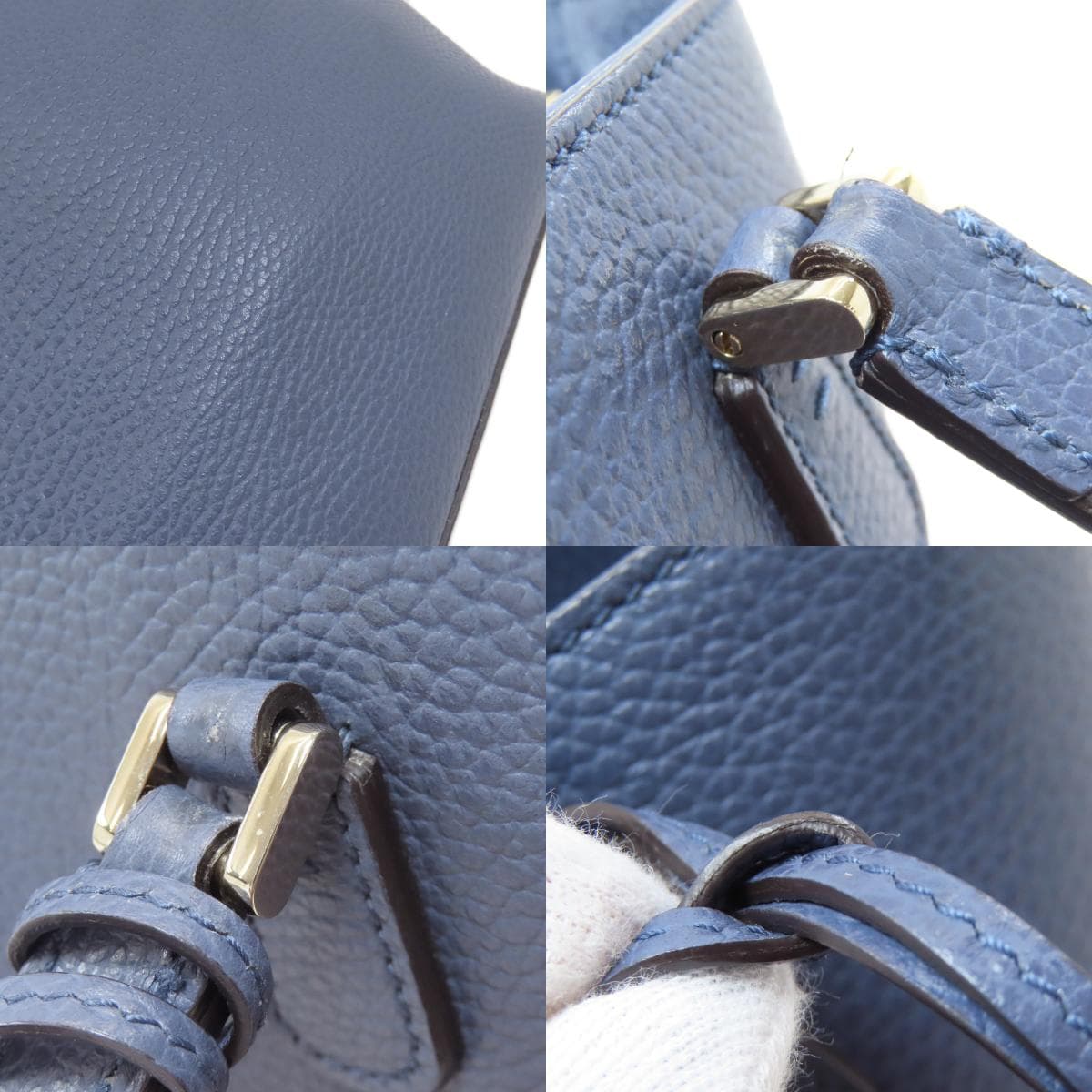 Gucci 388561 Logo Handbag Calf Leather Ladies [Used] [GUCCI] 388561 8