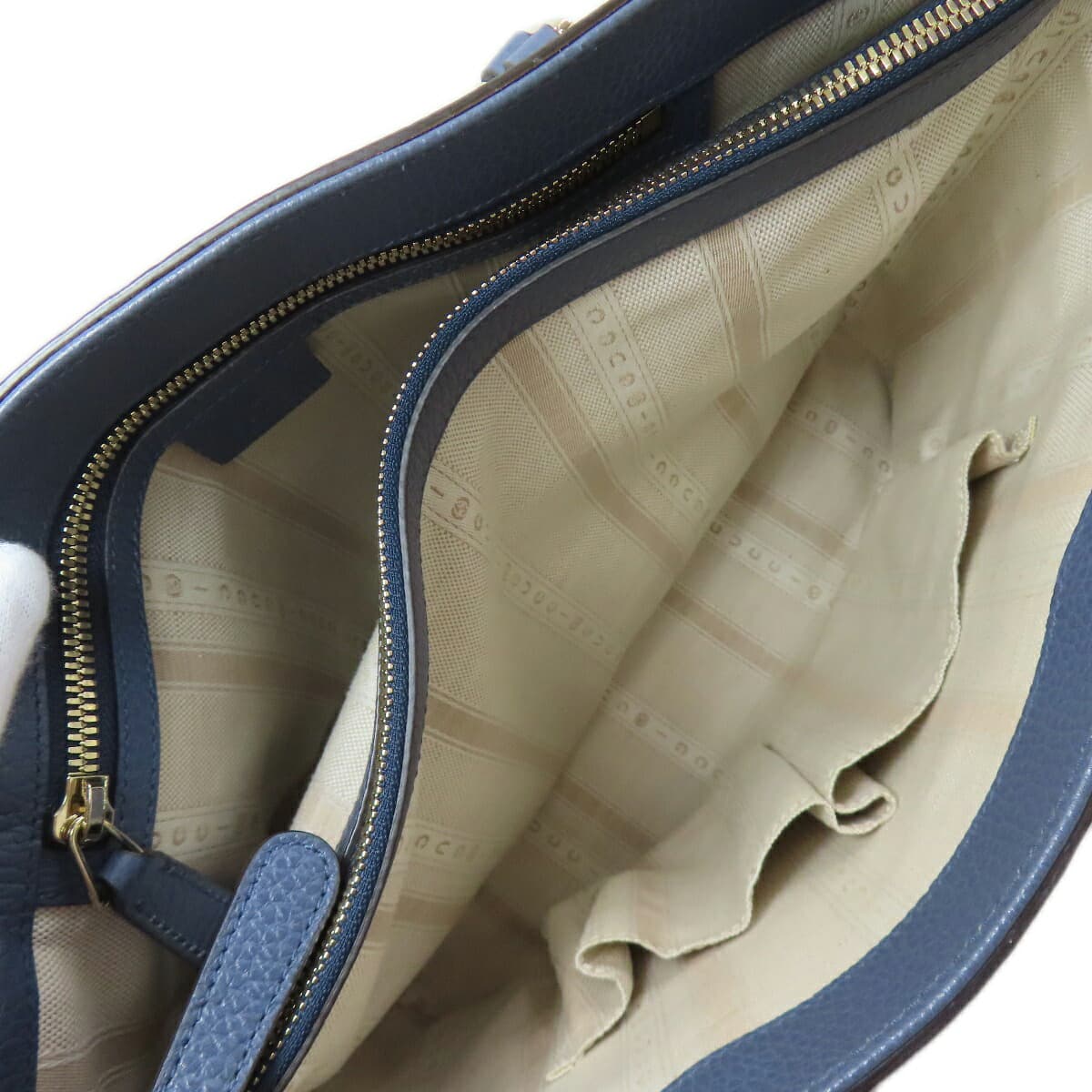 Gucci 388561 Logo Handbag Calf Leather Ladies [Used] [GUCCI] 388561 5