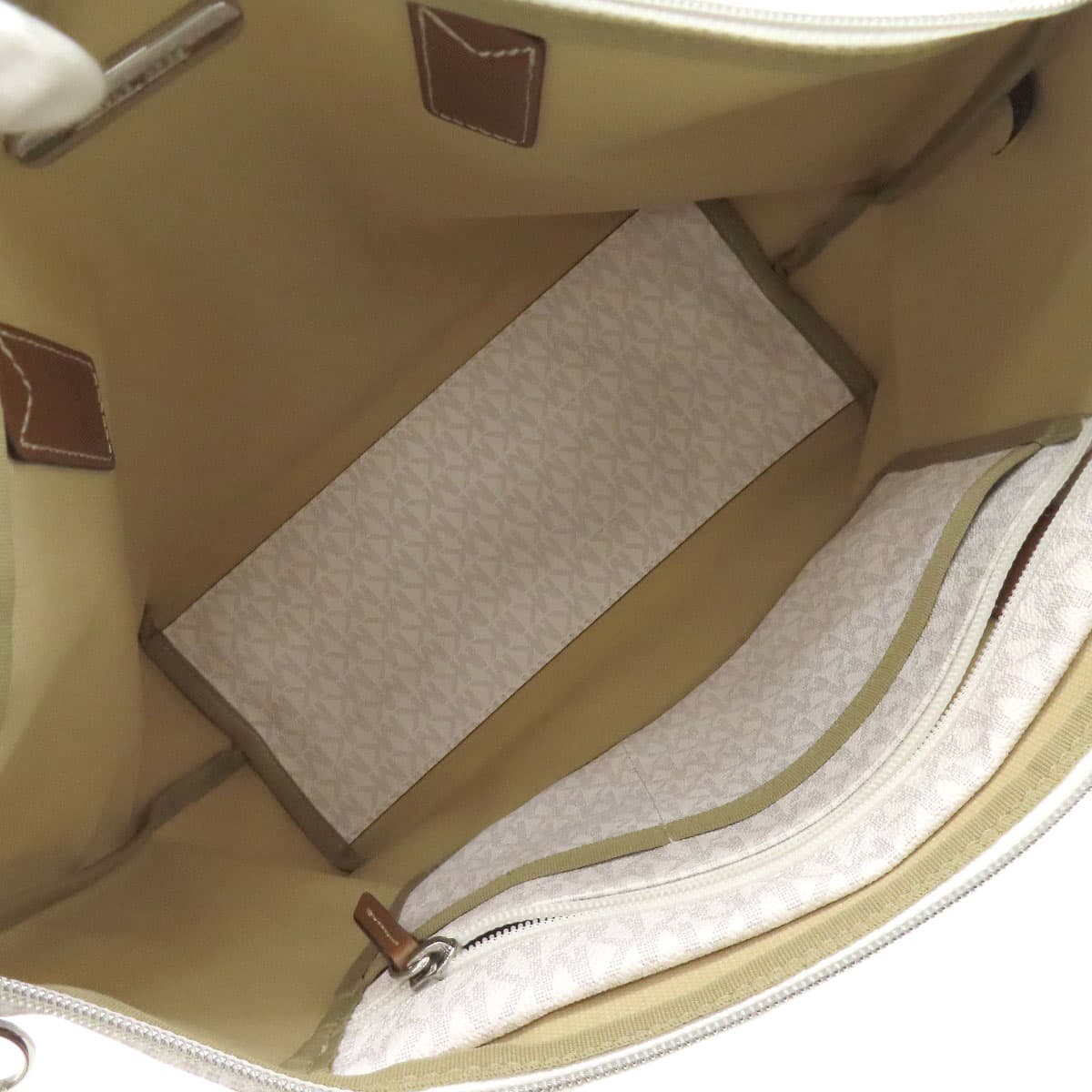 Michael Kors MK Signature Tote Bag PVC for Women [Used] [Michael Kors] 5