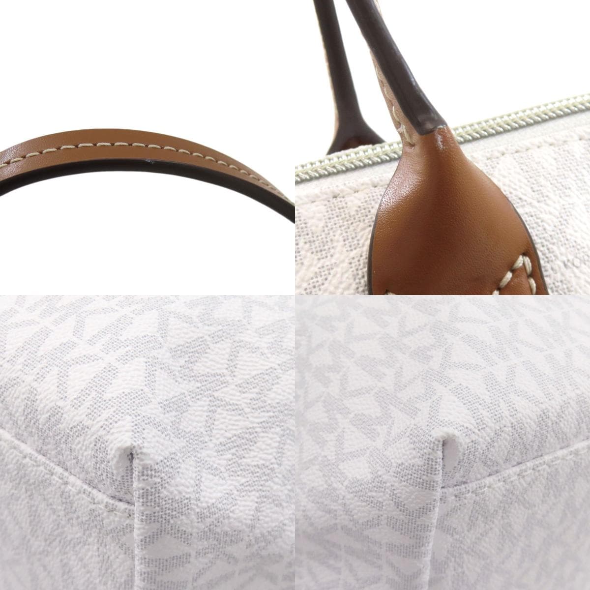 Michael Kors MK Signature Tote Bag PVC for Women [Used] [Michael Kors] 9