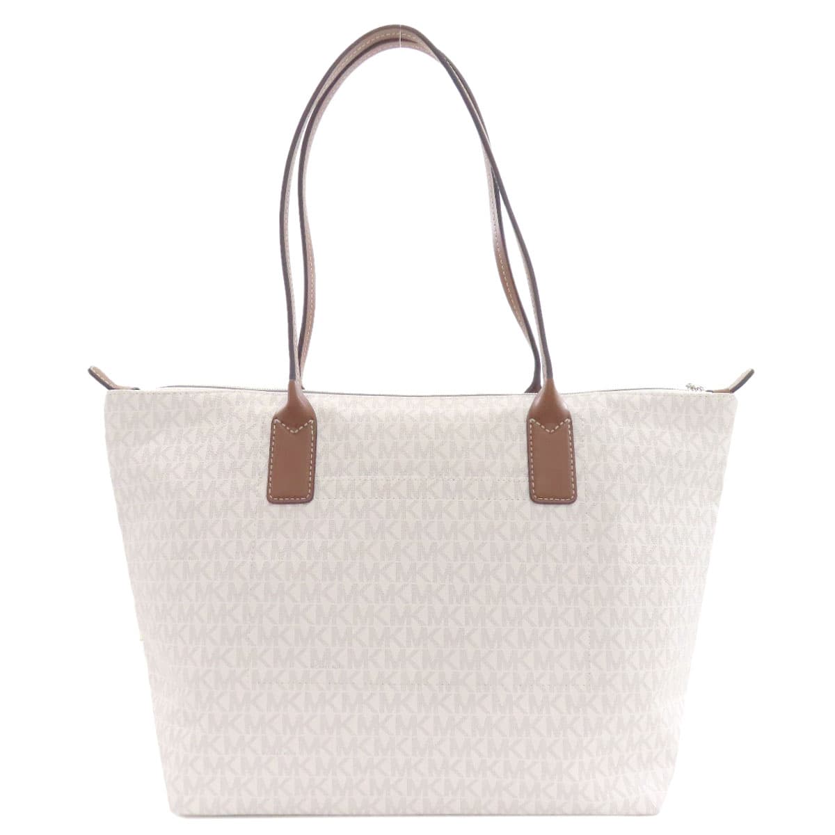 Michael Kors MK Signature Tote Bag PVC Ladies [Used] [Michael Kors] 2