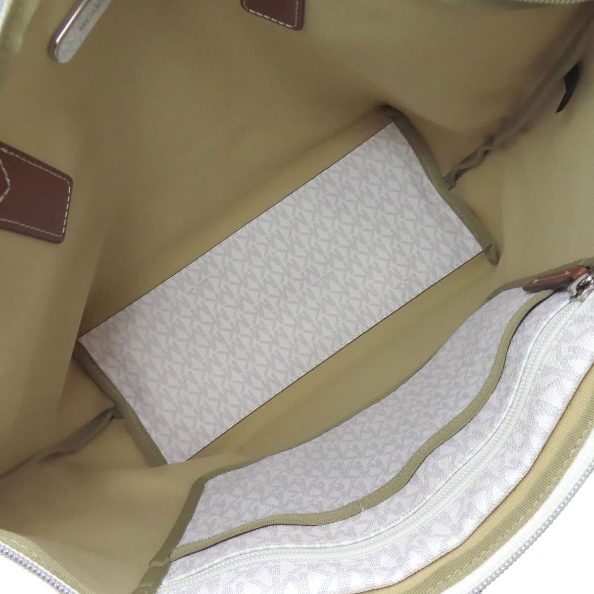 Michael Kors MK Signature Tote Bag PVC for Women [Used] [Michael Kors] 5