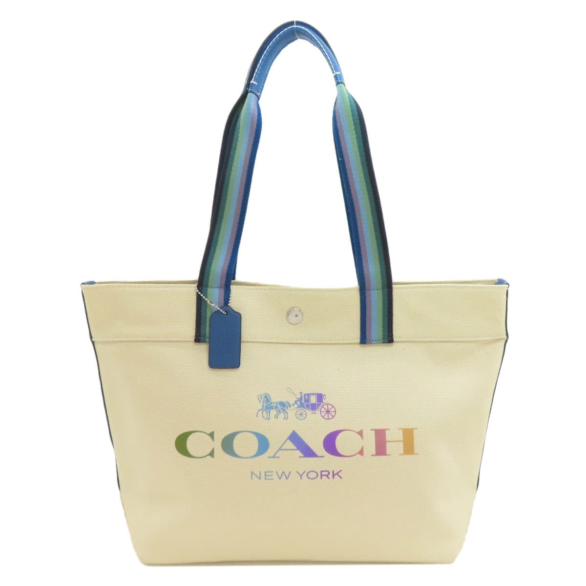 Coach 91170 Logo Tote Bag Canvas Ladies [Used] [COACH] 91170