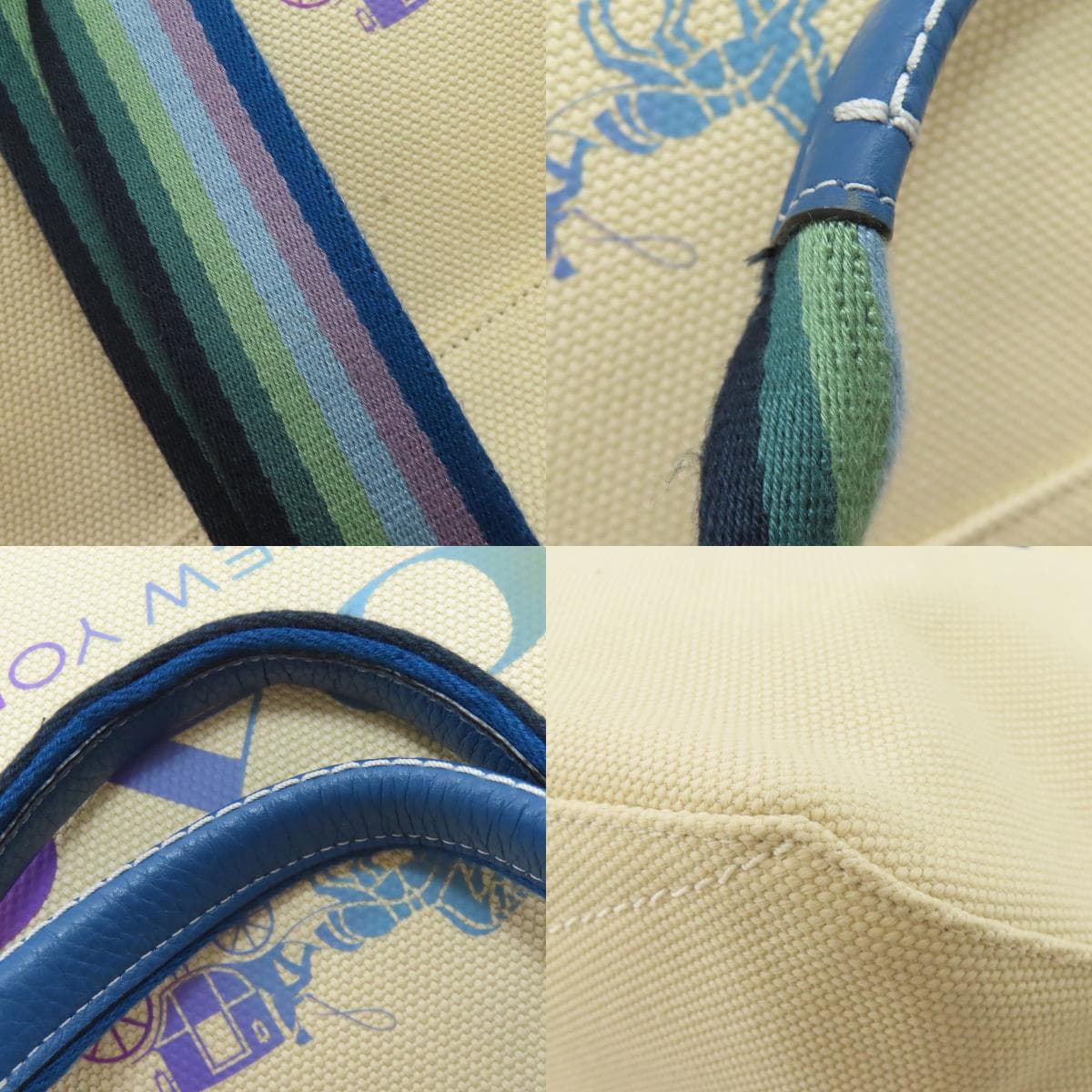 Coach 91170 Logo Tote Bag Canvas Ladies [Used] [COACH] 91170 9