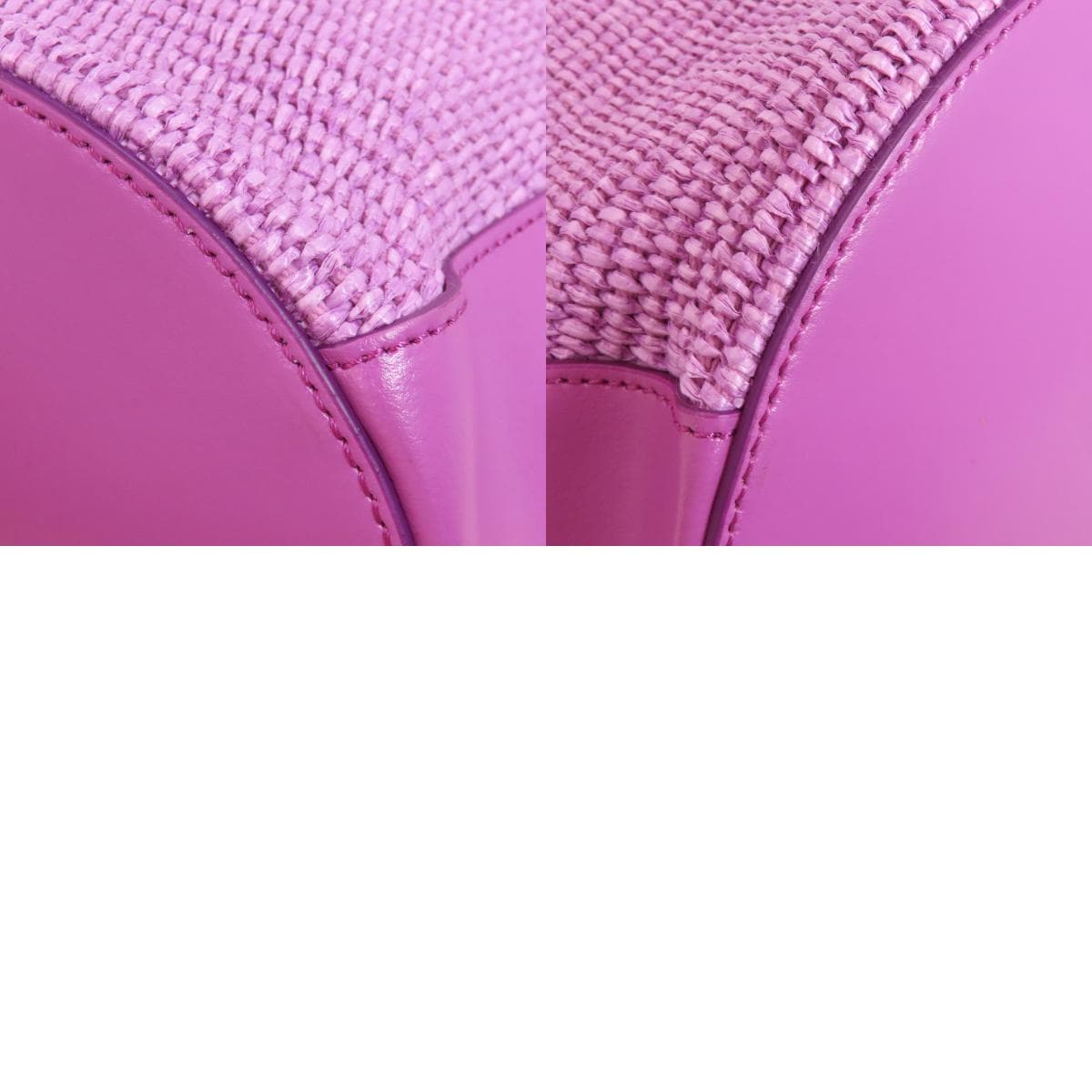 Marni Tropicana 2WAY Handbag Raffia/Leather Women's [Used] [MARNI] 10