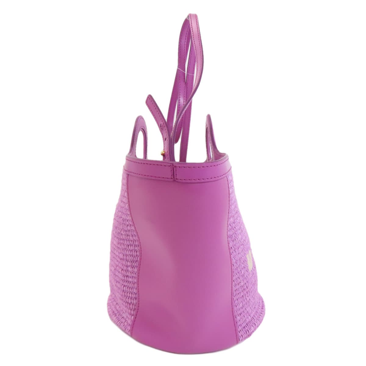 Marni Tropicana 2WAY Handbag Raffia/Leather Women's [Used] [MARNI] 3