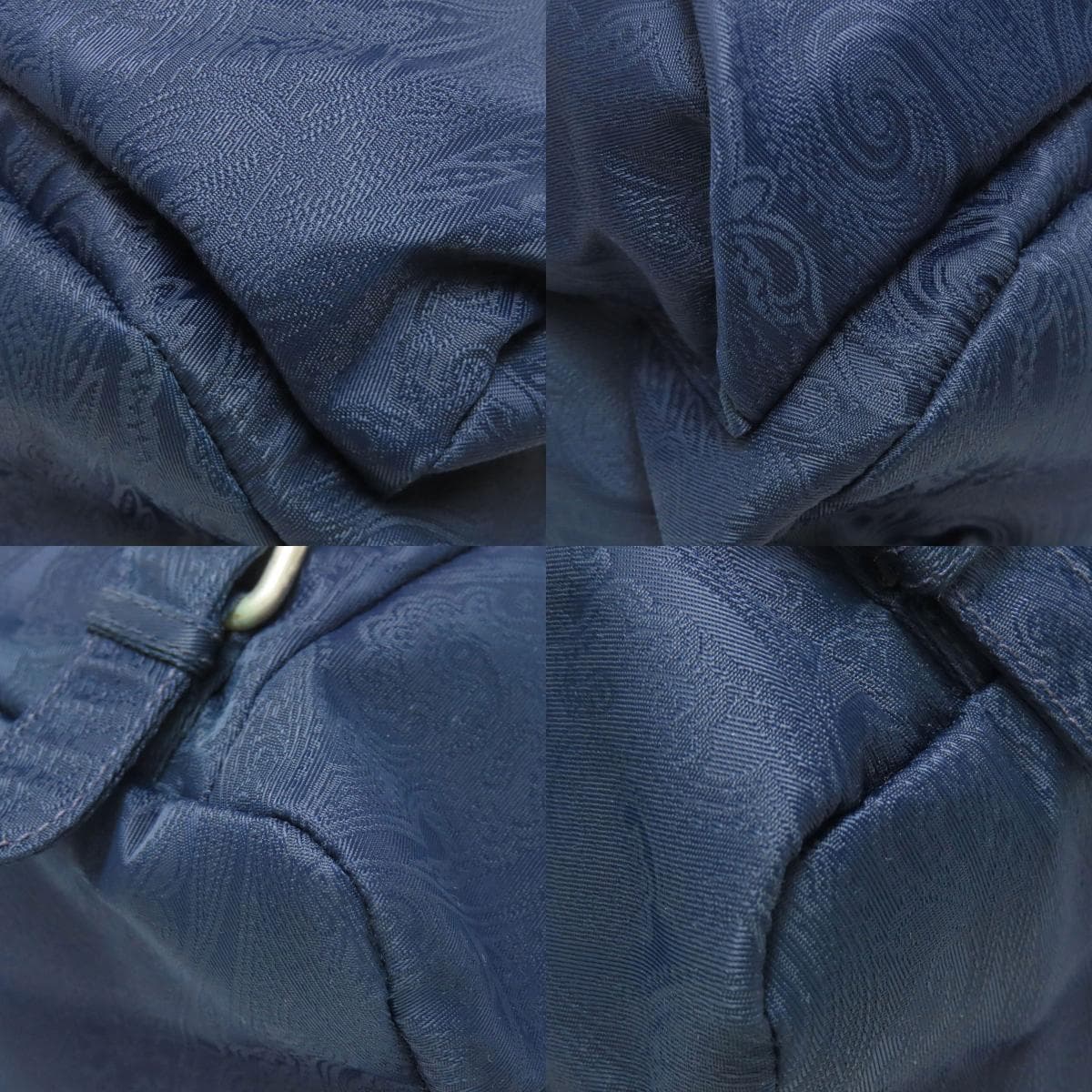 Etro paisley pattern backpack/daypack made of nylon material for women [Used] [ETRO] 10