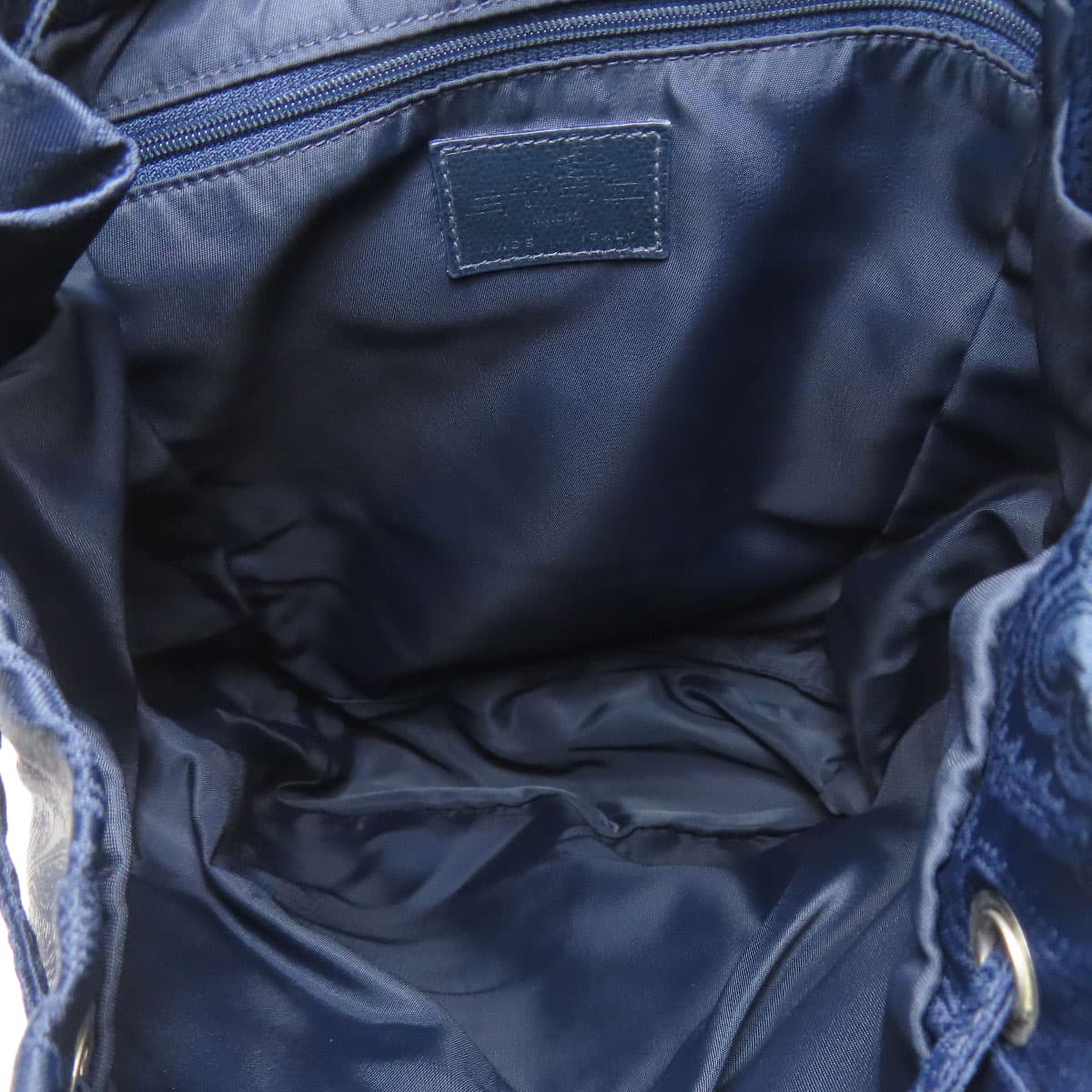 Etro paisley pattern backpack/daypack made of nylon material for women [Used] [ETRO] 5