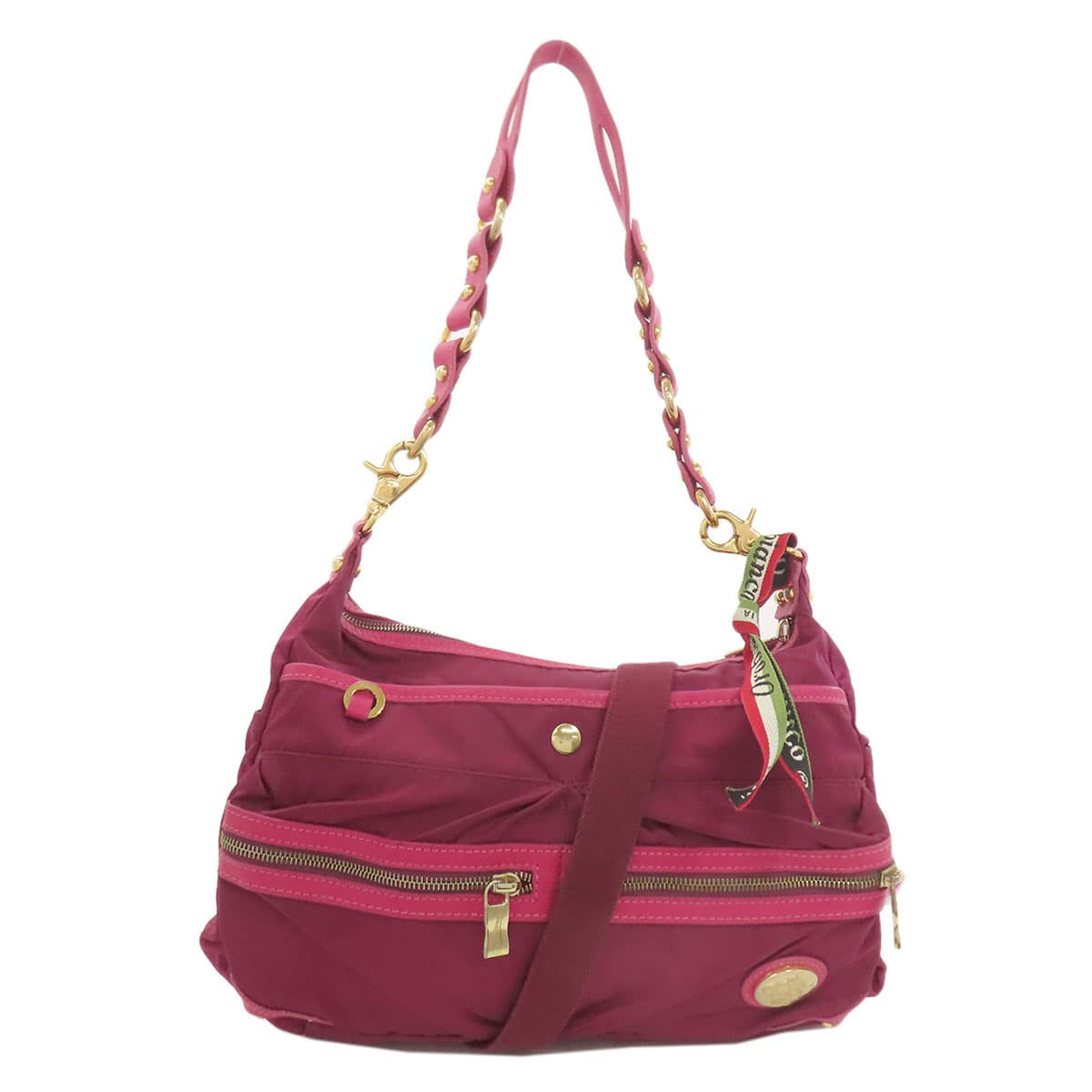 OROBIANCO 2WAY Shoulder Bag Nylon Material Ladies [Used] [OROBIANCO]