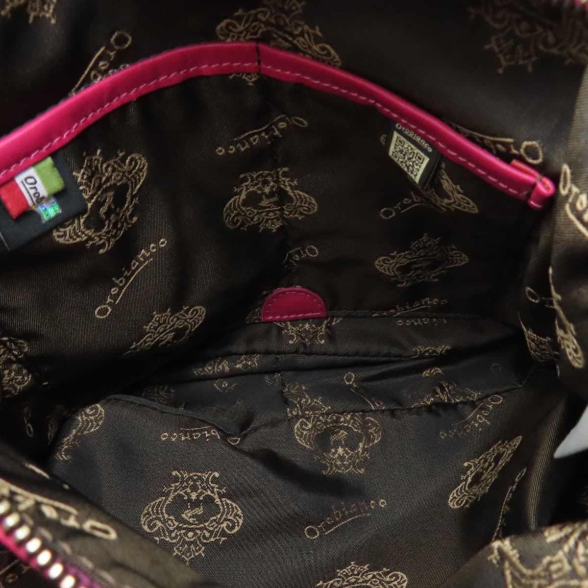 OROBIANCO 2WAY Shoulder Bag Nylon Material Ladies [Used] [OROBIANCO] 5