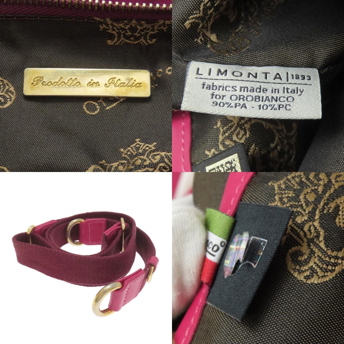 OROBIANCO 2WAY Shoulder Bag Nylon Material Ladies [Used] [OROBIANCO] 6