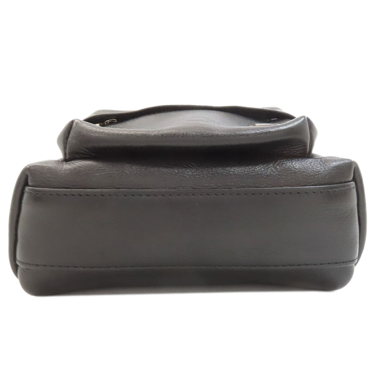 Balenciaga 680026 B Logo Backpack Daypack Calf Leather Ladies [Used] [BALENCIAGA] 680026 4