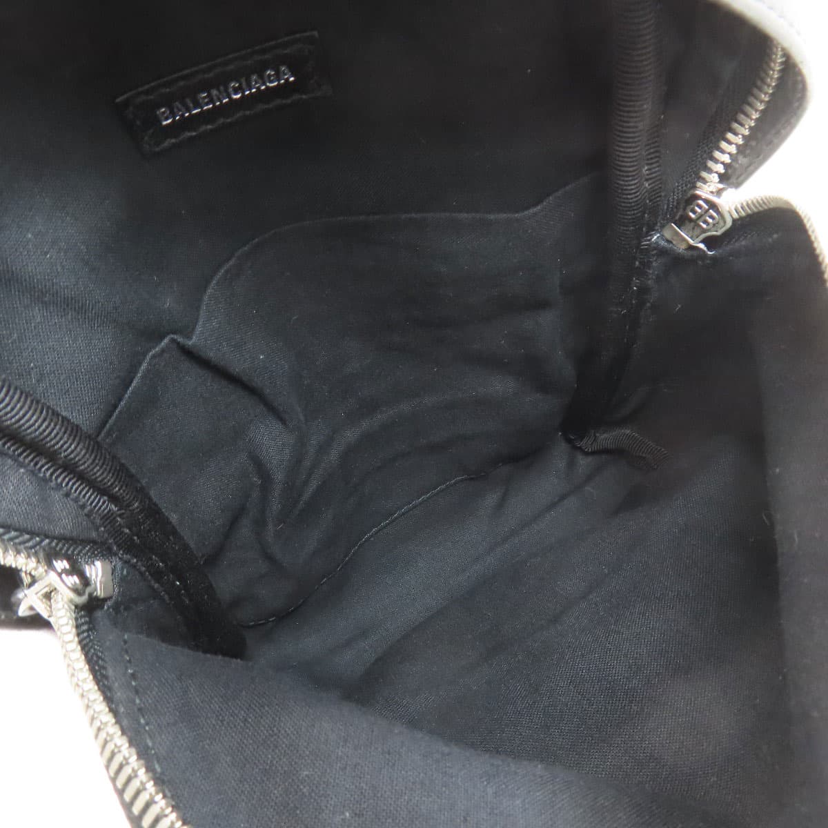 Balenciaga 680026 B Logo Backpack Daypack Calf Leather Ladies [Used] [BALENCIAGA] 680026 5
