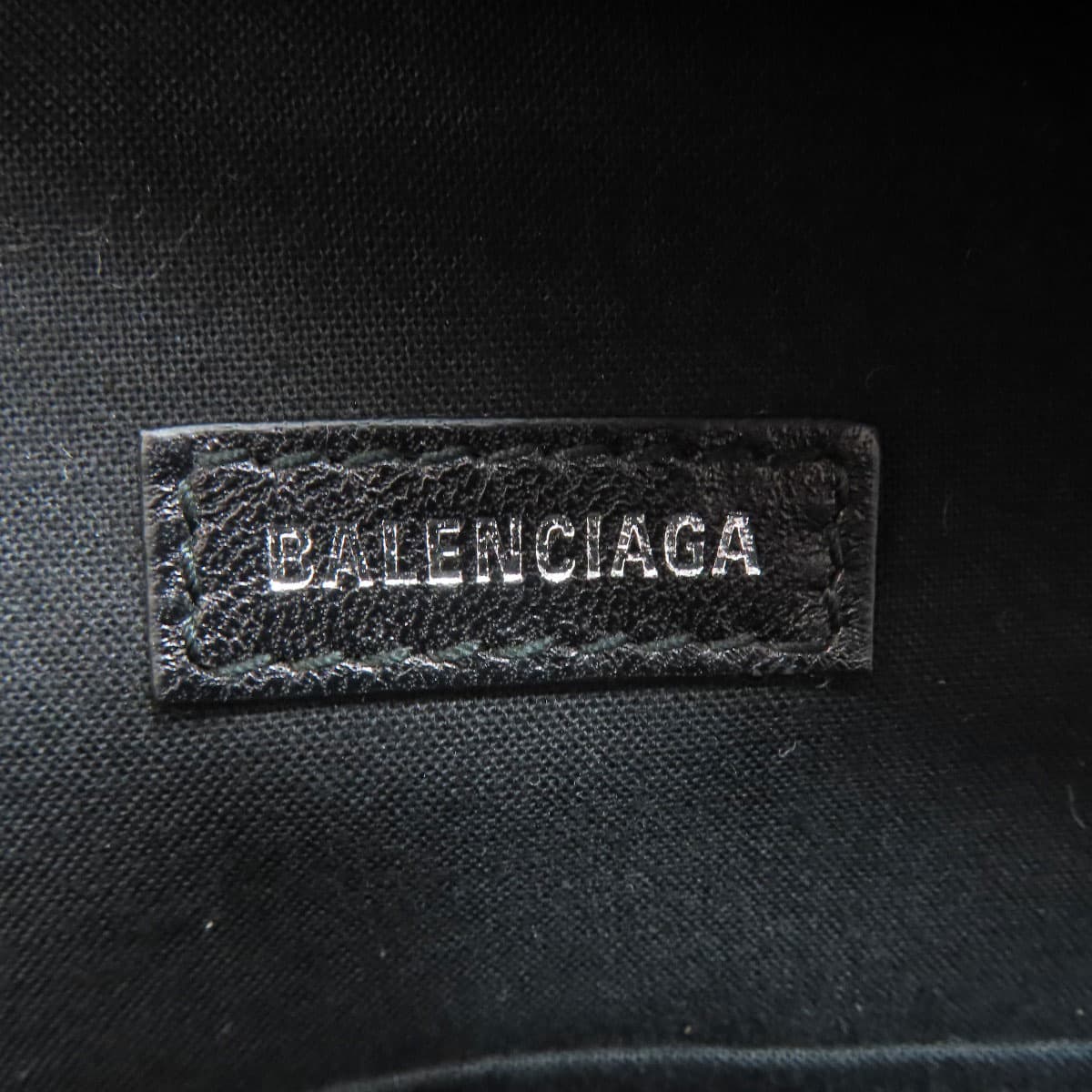 Balenciaga 680026 B Logo Backpack Daypack Calf Leather Ladies [Used] [BALENCIAGA] 680026 6