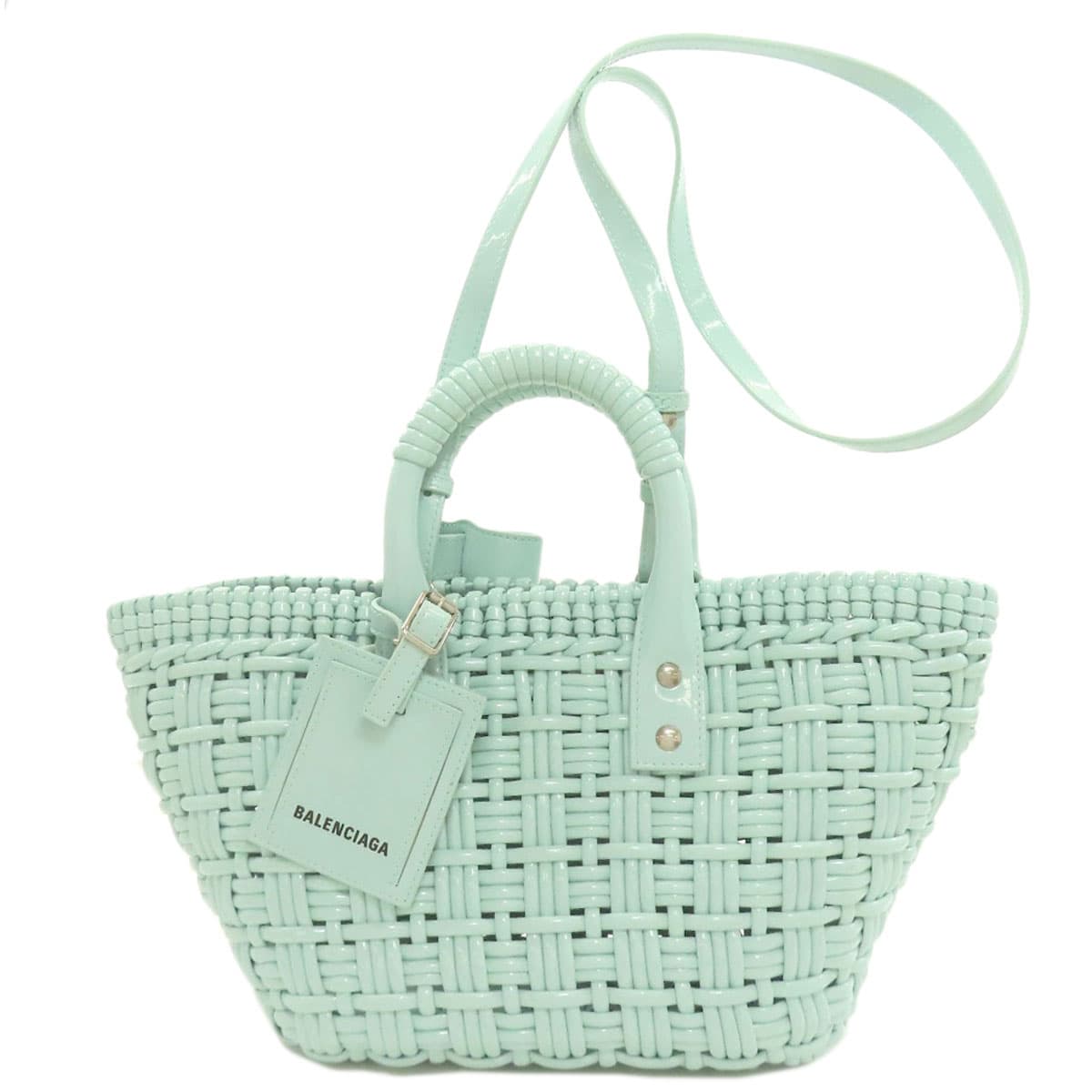 Balenciaga 671342 Bistro XS 2WAY Handbag Enamel Ladies [Used] [BALENCIAGA] 671342