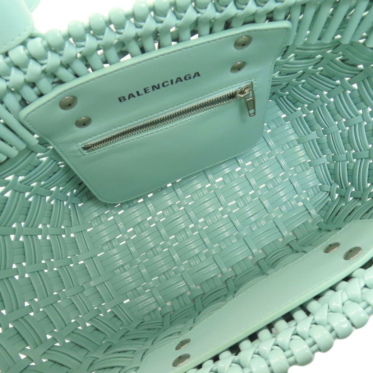 Balenciaga 671342 Bistro XS 2WAY Handbag Enamel Ladies [Used] [BALENCIAGA] 671342 5