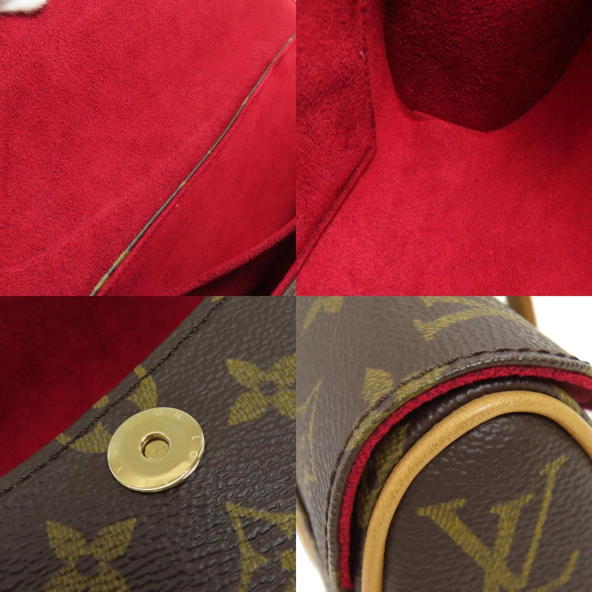 Louis Vuitton M51902 Sonatine Handbag Monogram Canvas Ladies [Used] [LOUIS VUITTON] M51902 8