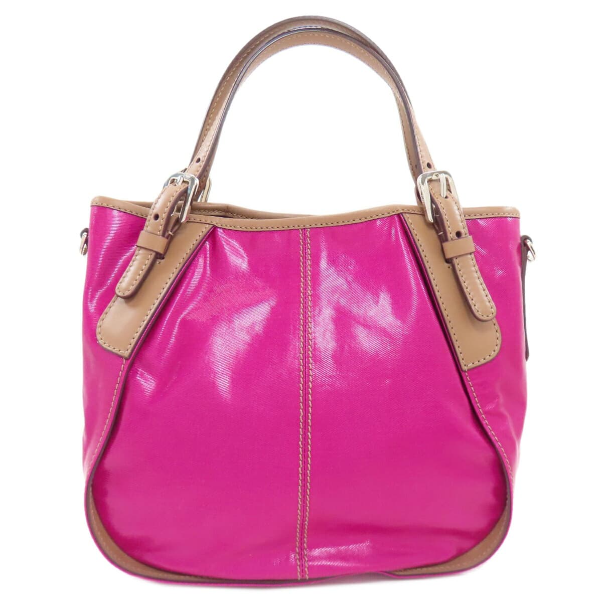 Tod's Logo Handbag PVC Ladies [Used] [TODS] 2