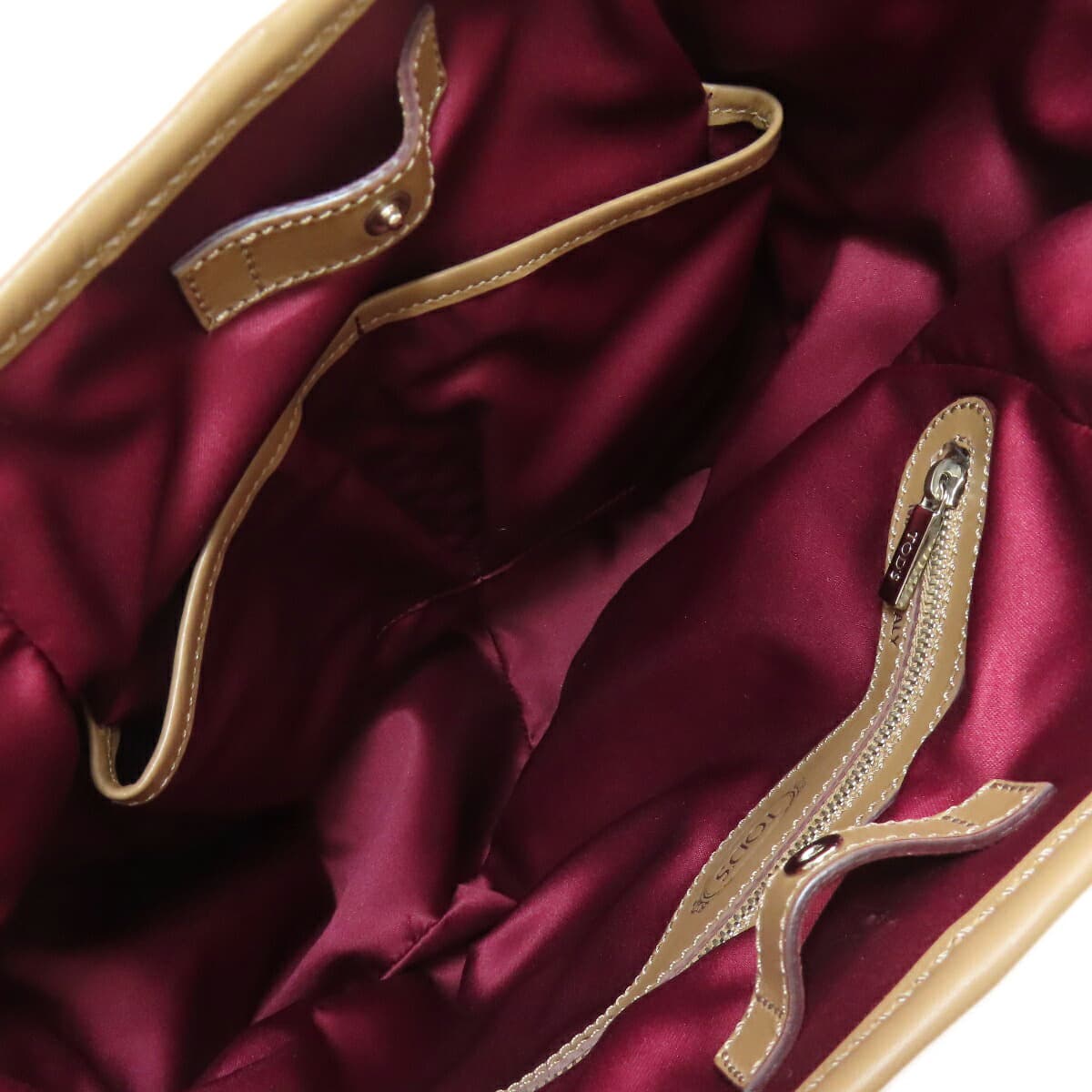 Tod's Logo Handbag PVC Ladies [Used] [TODS] 5