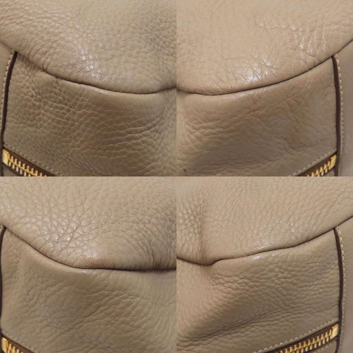 Prada One-Shoulder Tote Bag Calf Leather Ladies [Used] [PRADA] 10
