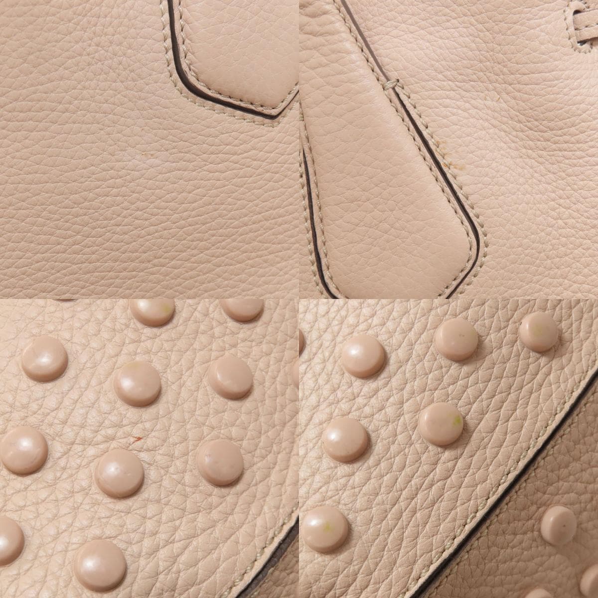 Tod's drawstring bag tote bag leather women's [used] [TODS] 8