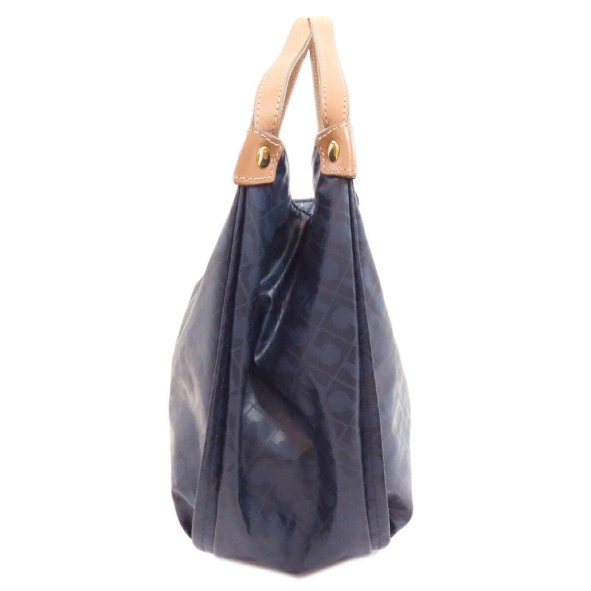 Gherardini Logo Motif Softy Handbag Polyester/Polyurethane Coating Ladies [Used][GHERARDINI] 3