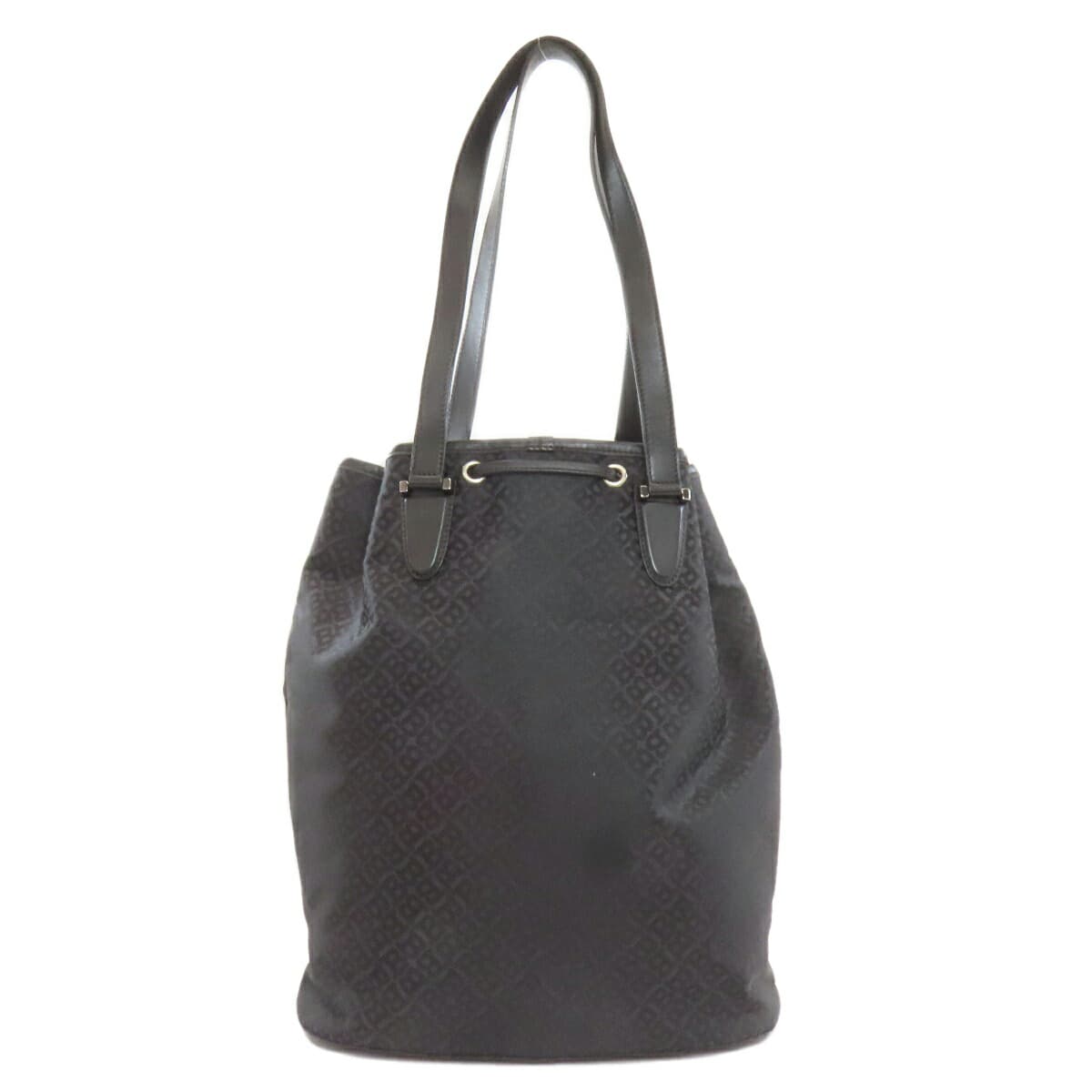 Bally B logo tote bag canvas/leather for women [Used] [BALLY] 2