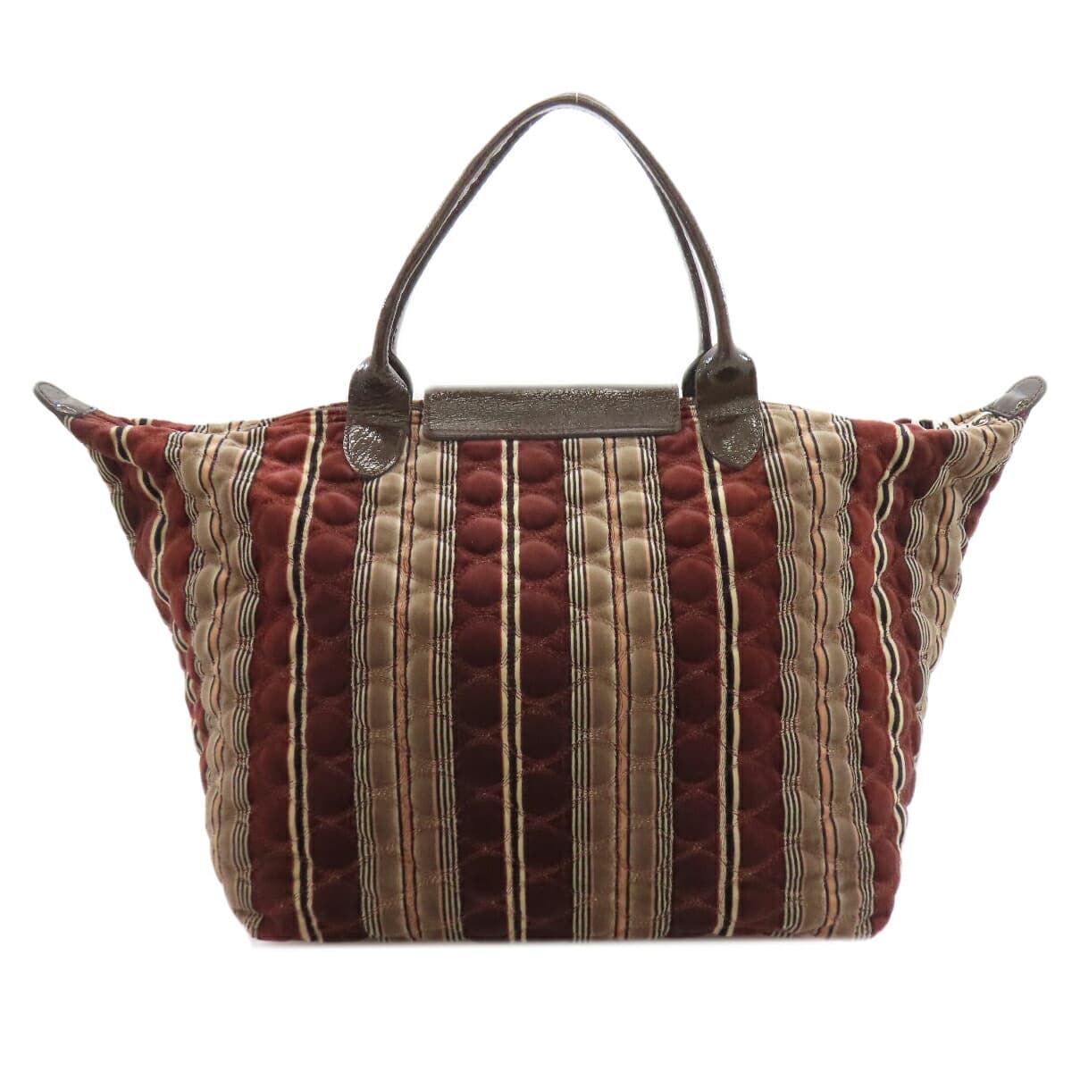 Longchamp Le Pliage Quilted Tote Bag Suede for Women [Used] [Longchamp] 2