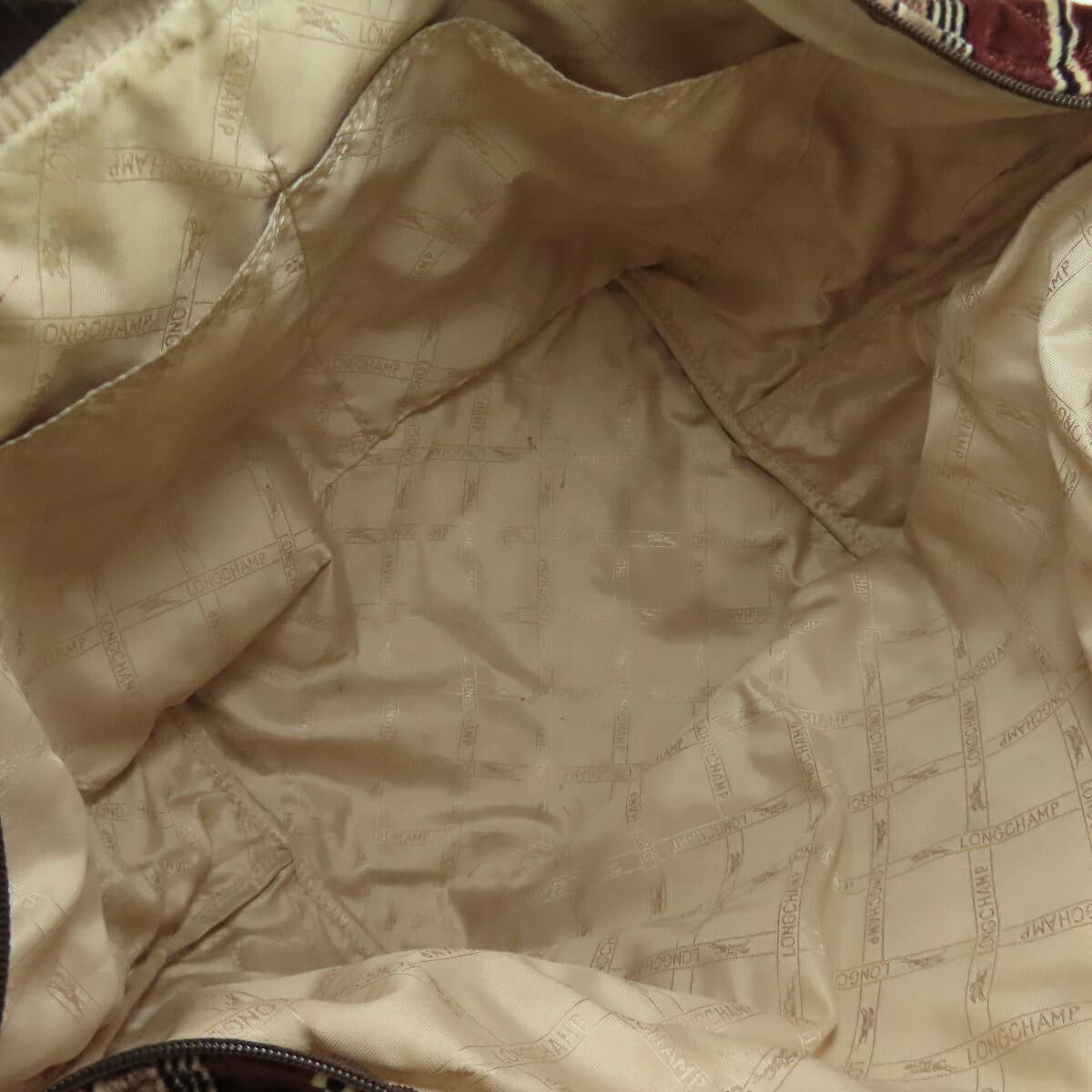 Longchamp Le Pliage Quilted Tote Bag Suede for Women [Used] [Longchamp] 5