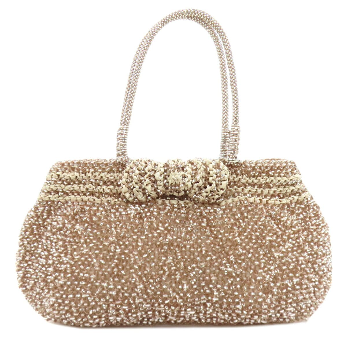 Anteprima Wire Bag Ribbon Argento Handbag PVC Ladies [Used] [ANTEPRIMA]