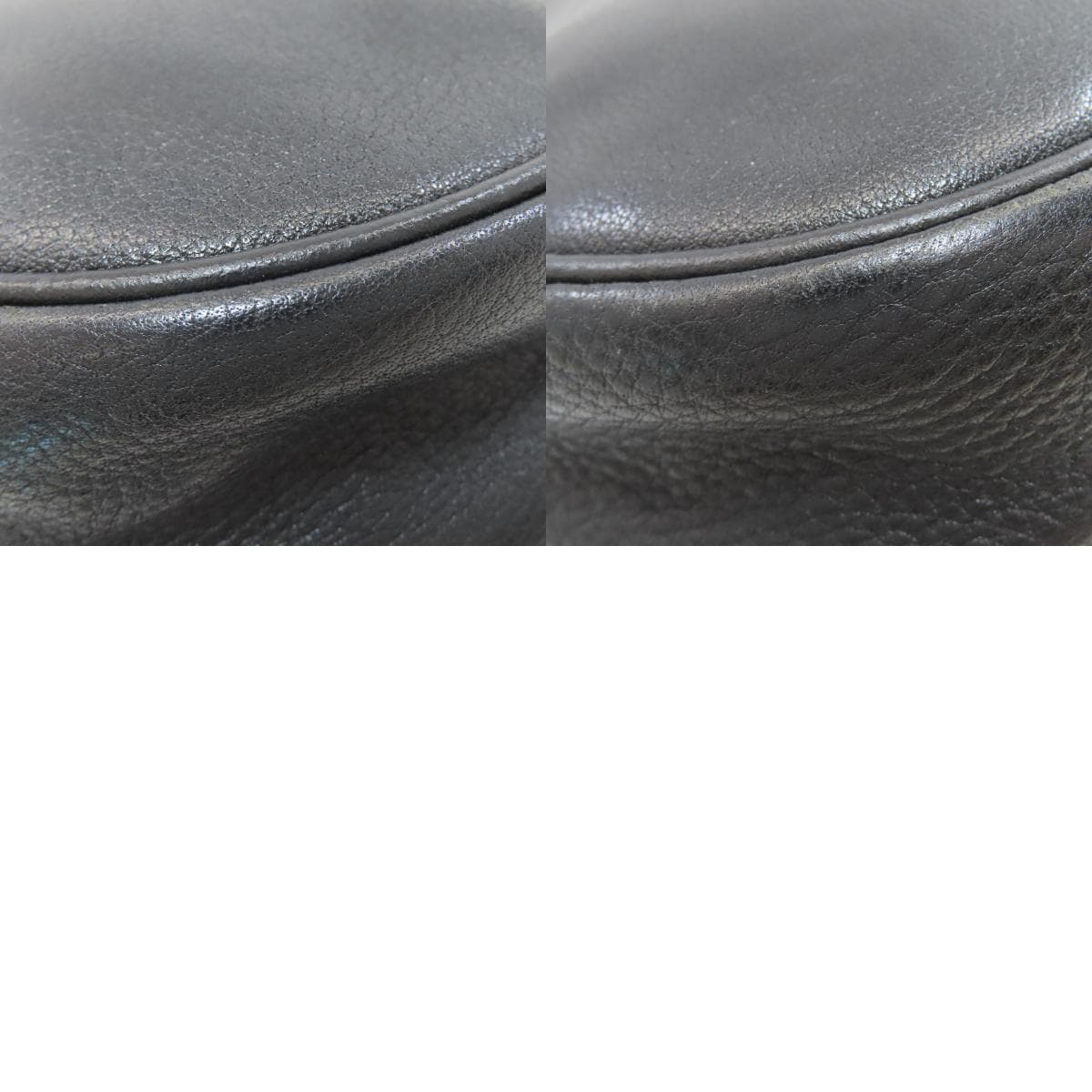 Longchamp Logo Shoulder Bag Leather Ladies [Used] [Longchamp] 10