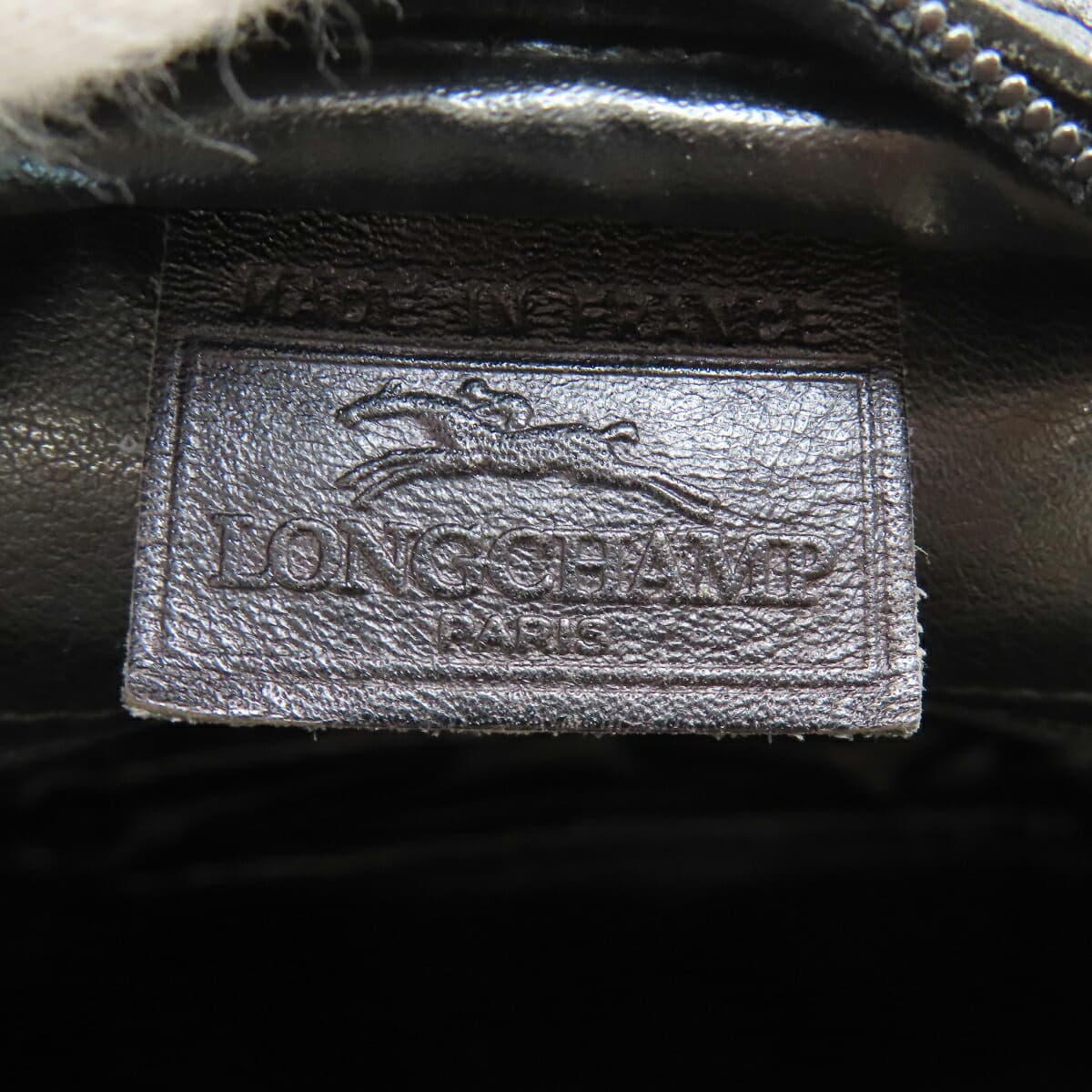 Longchamp Logo Shoulder Bag Leather Ladies [Used] [Longchamp] 6