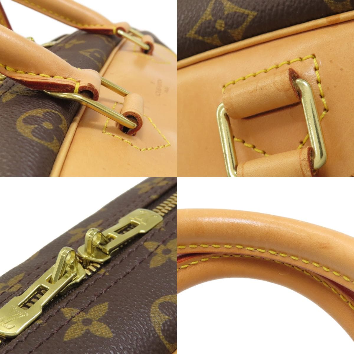 Louis Vuitton M47270 Deauville Handbag Monogram Canvas Ladies [Used] [LOUIS VUITTON] M47270 8