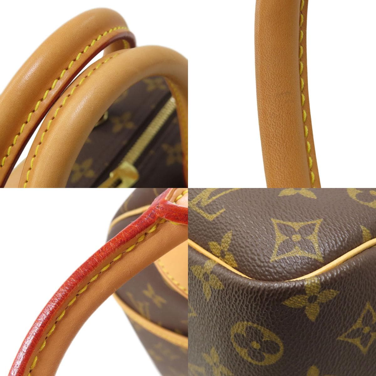 Louis Vuitton M47270 Deauville Handbag Monogram Canvas Ladies [Used] [LOUIS VUITTON] M47270 9