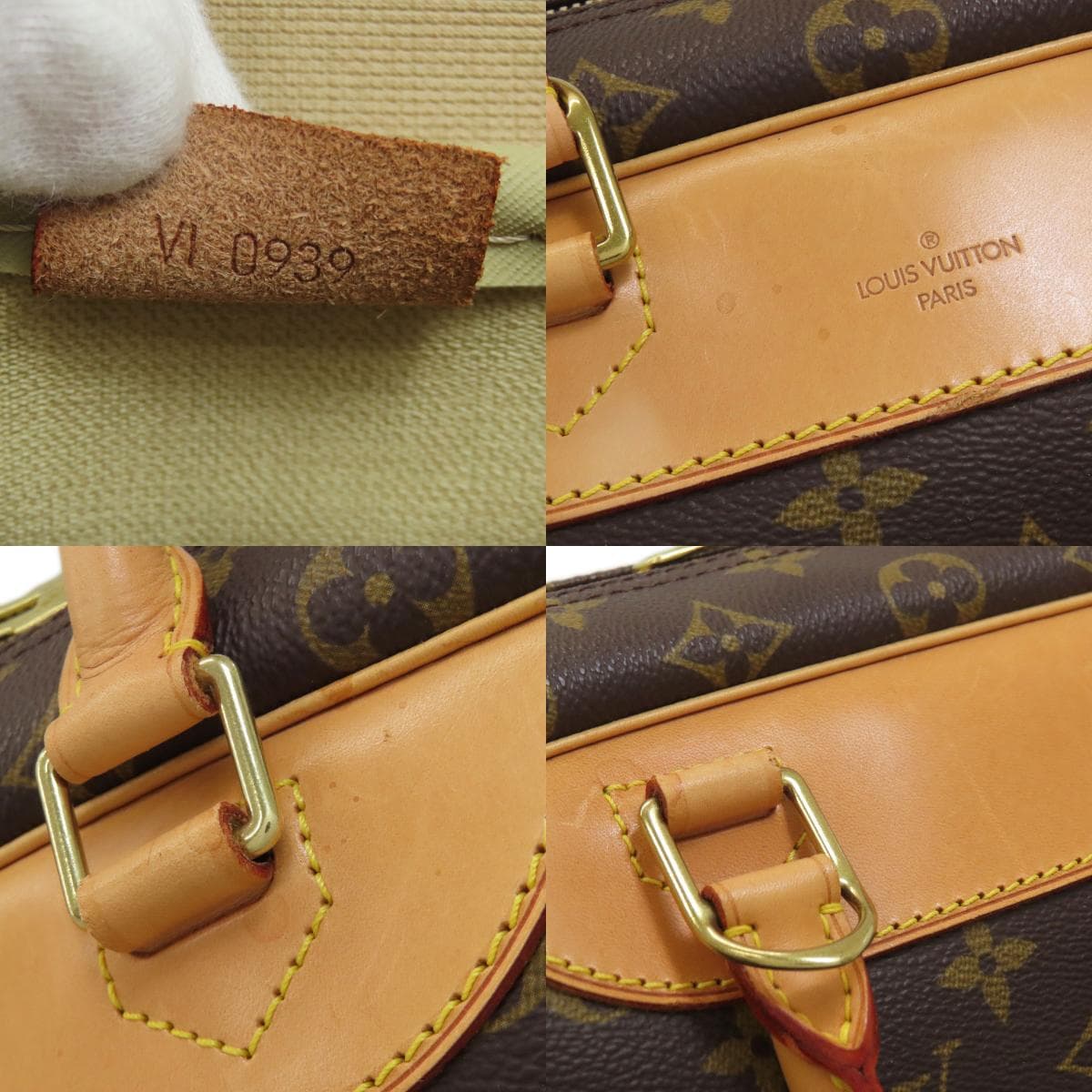 Louis Vuitton M47270 Deauville Handbag Monogram Canvas Ladies [Used] [LOUIS VUITTON] M47270 7