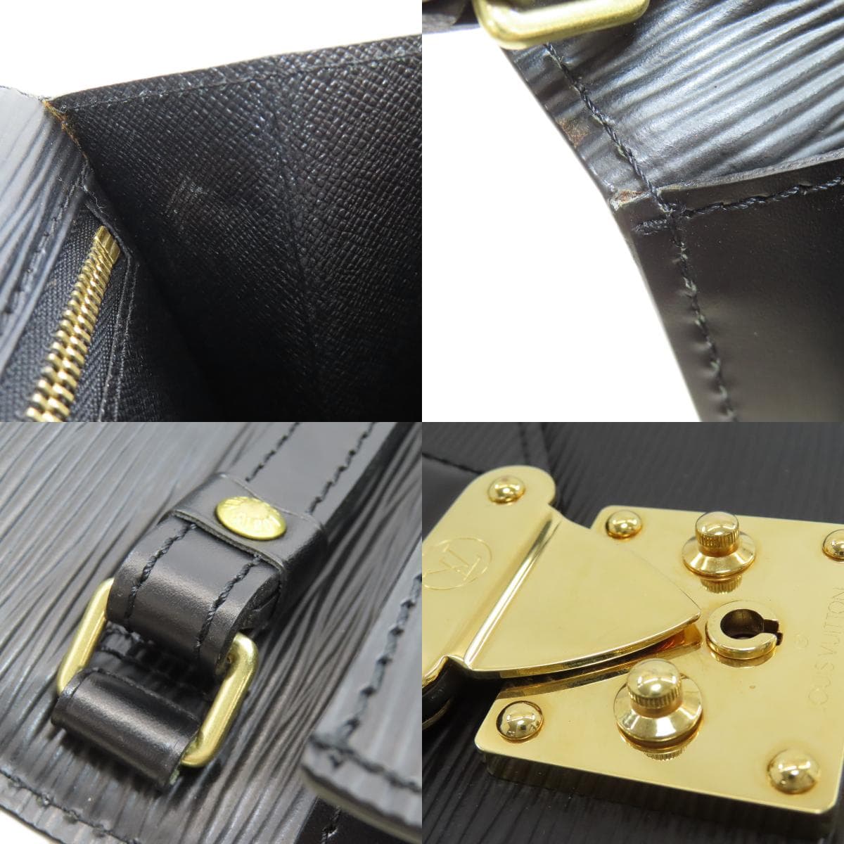 Louis Vuitton M52762 Pochette Série Dragonne Second Bag Epi Leather Men's [Used] [LOUIS VUITTON] M52762 8