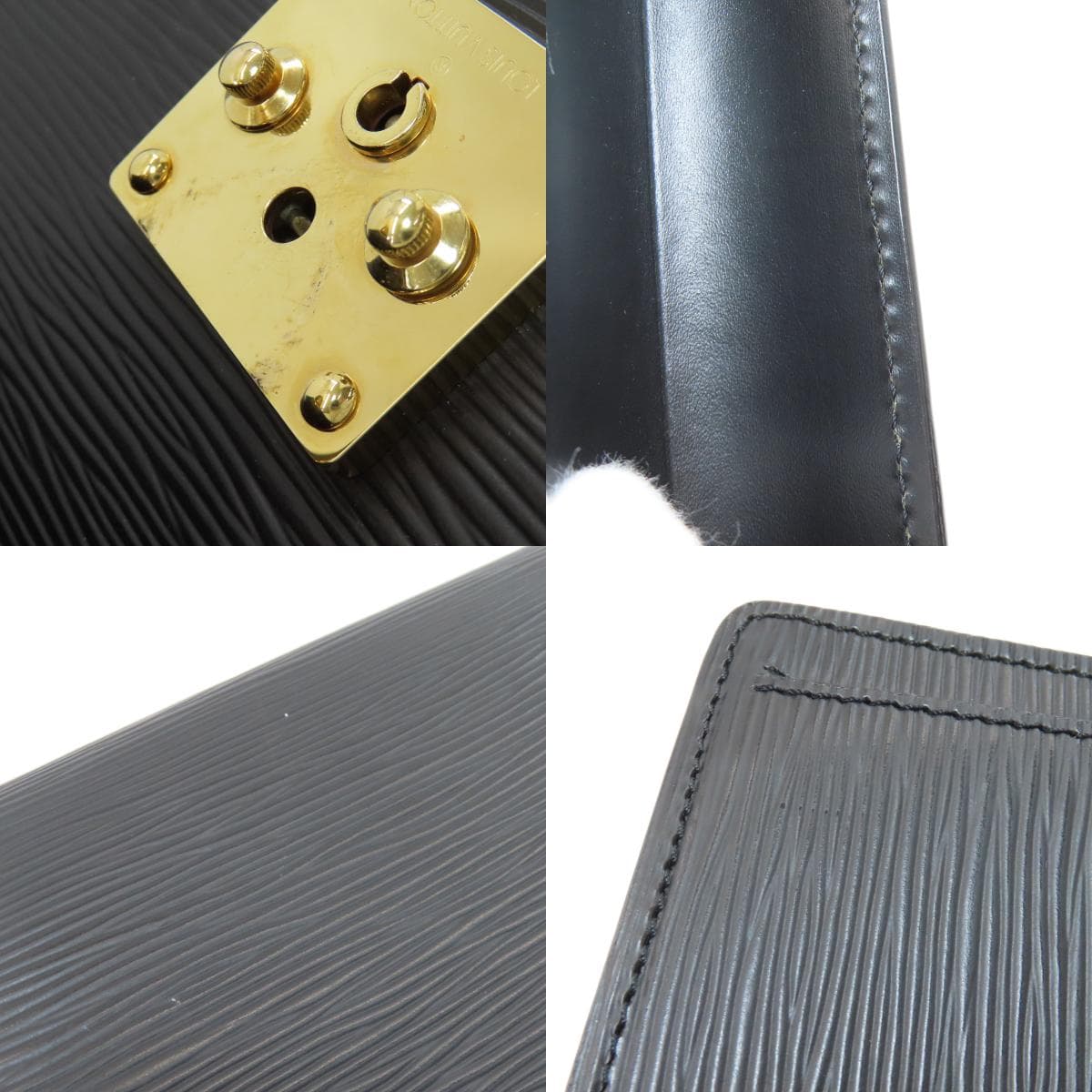 Louis Vuitton M52762 Pochette Série Dragonne Second Bag Epi Leather Men's [Used] [LOUIS VUITTON] M52762 9