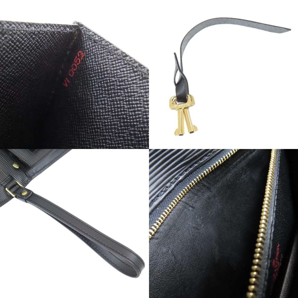 Louis Vuitton M52762 Pochette Série Dragonne Second Bag Epi Leather Men's [Used] [LOUIS VUITTON] M52762 7