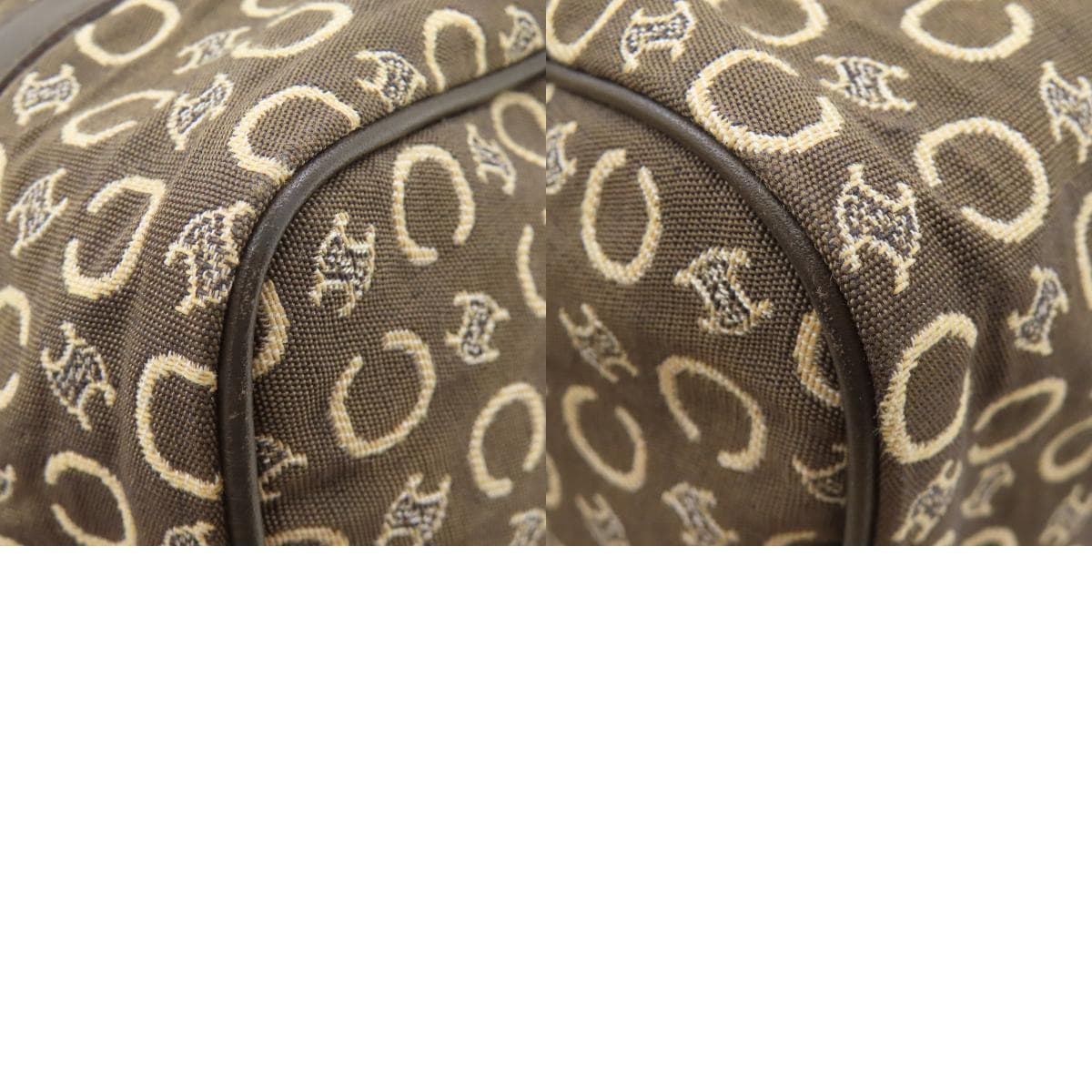 Celine Mini Boston C Macadam Boston Bag Canvas Ladies [Used] [CELINE] 10