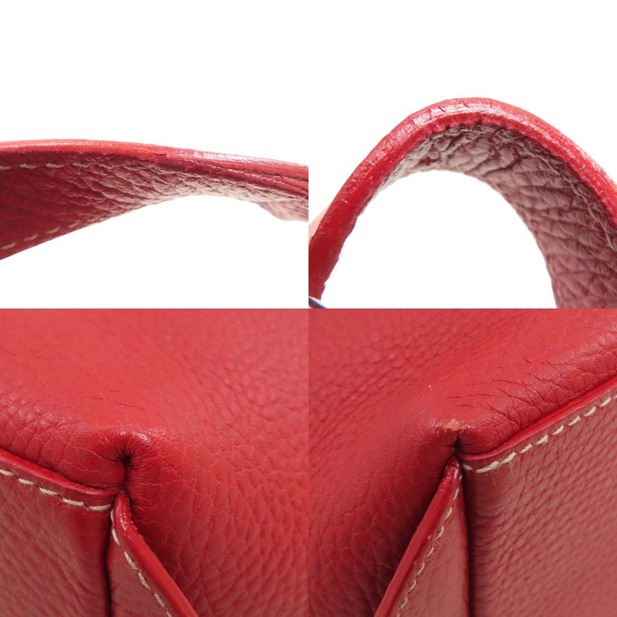 Hunting World Logo Handbag Leather Ladies [Used] [HUNTING WORLD] 9